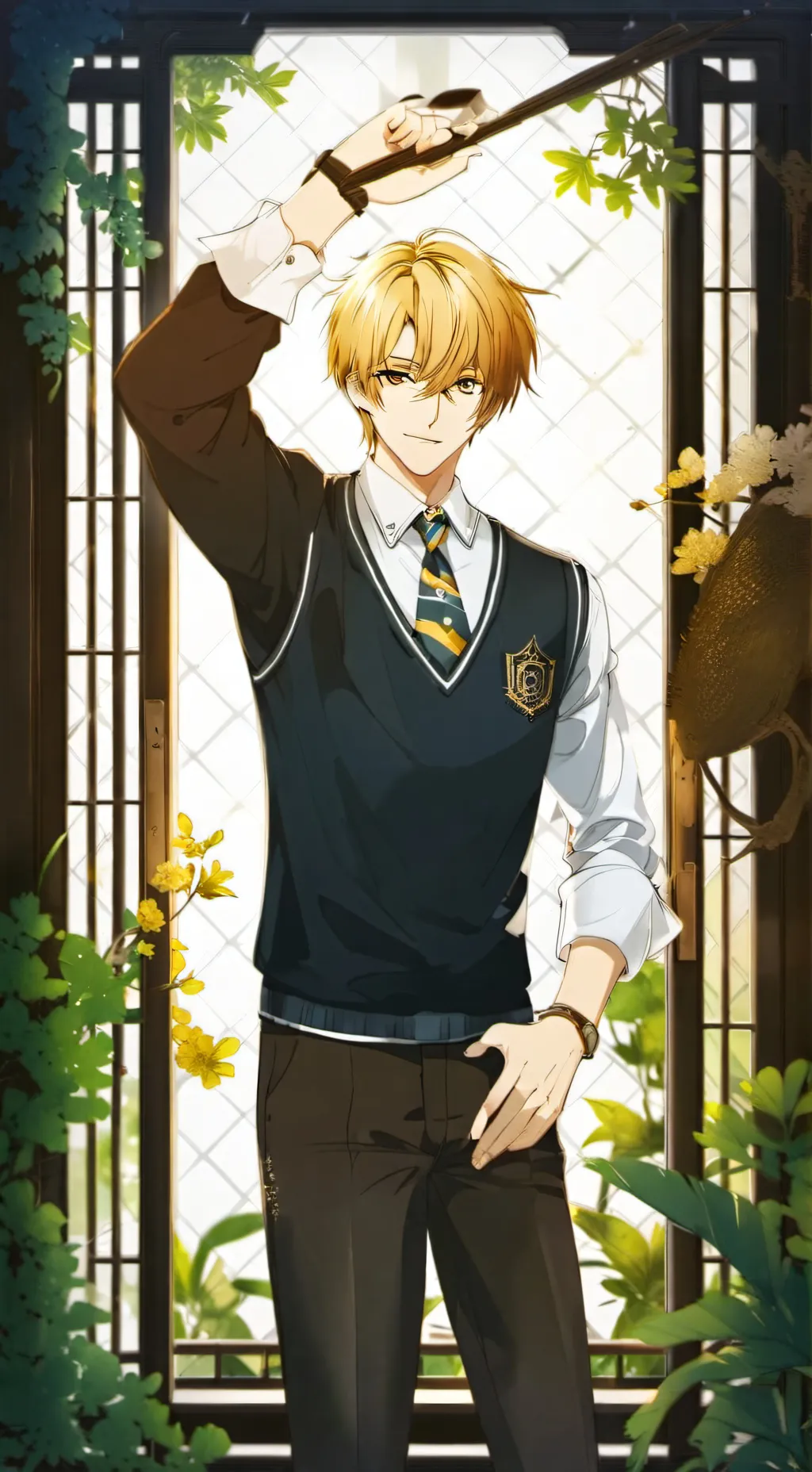 ai character: David background