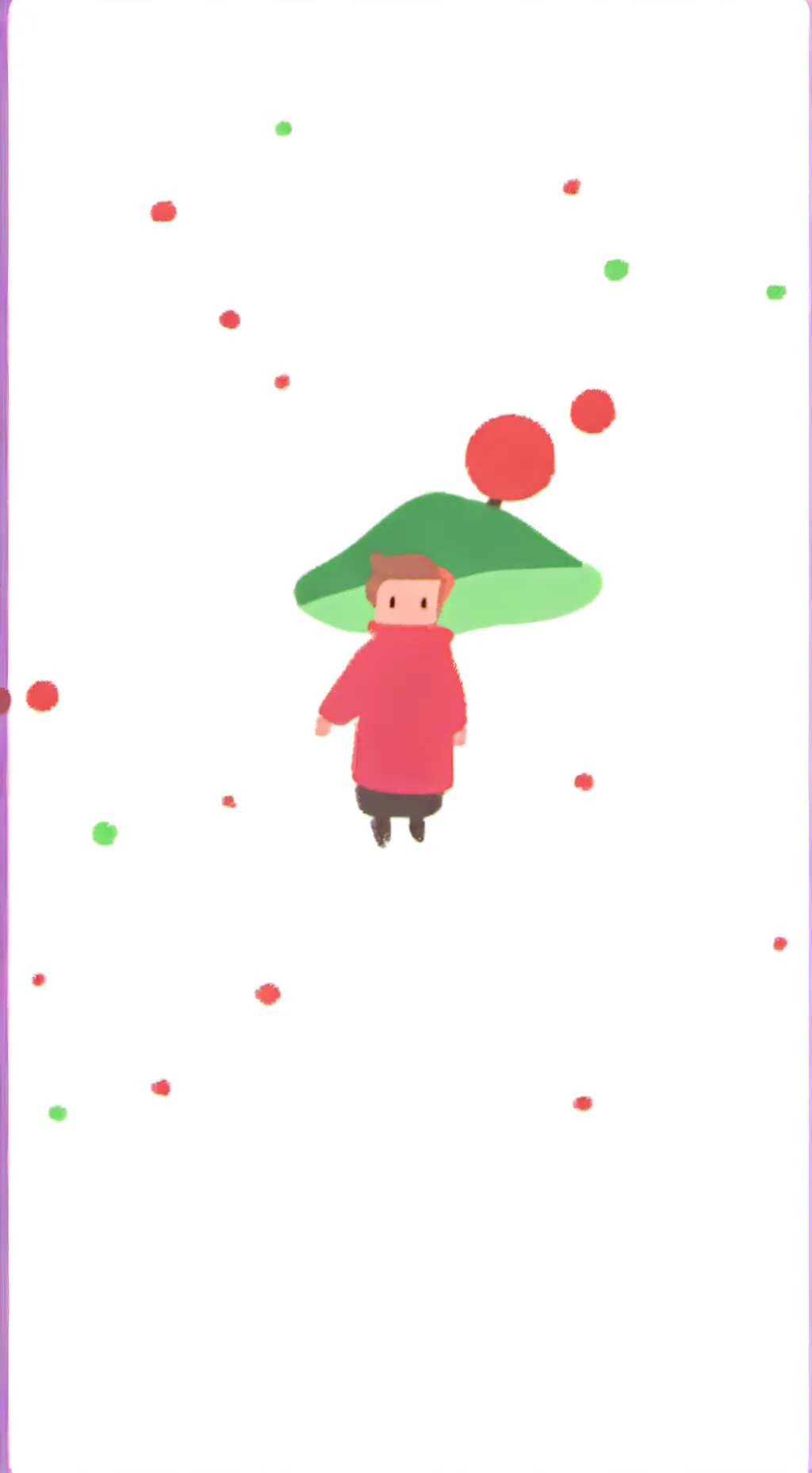 ai character:  first fruitcake:3 background