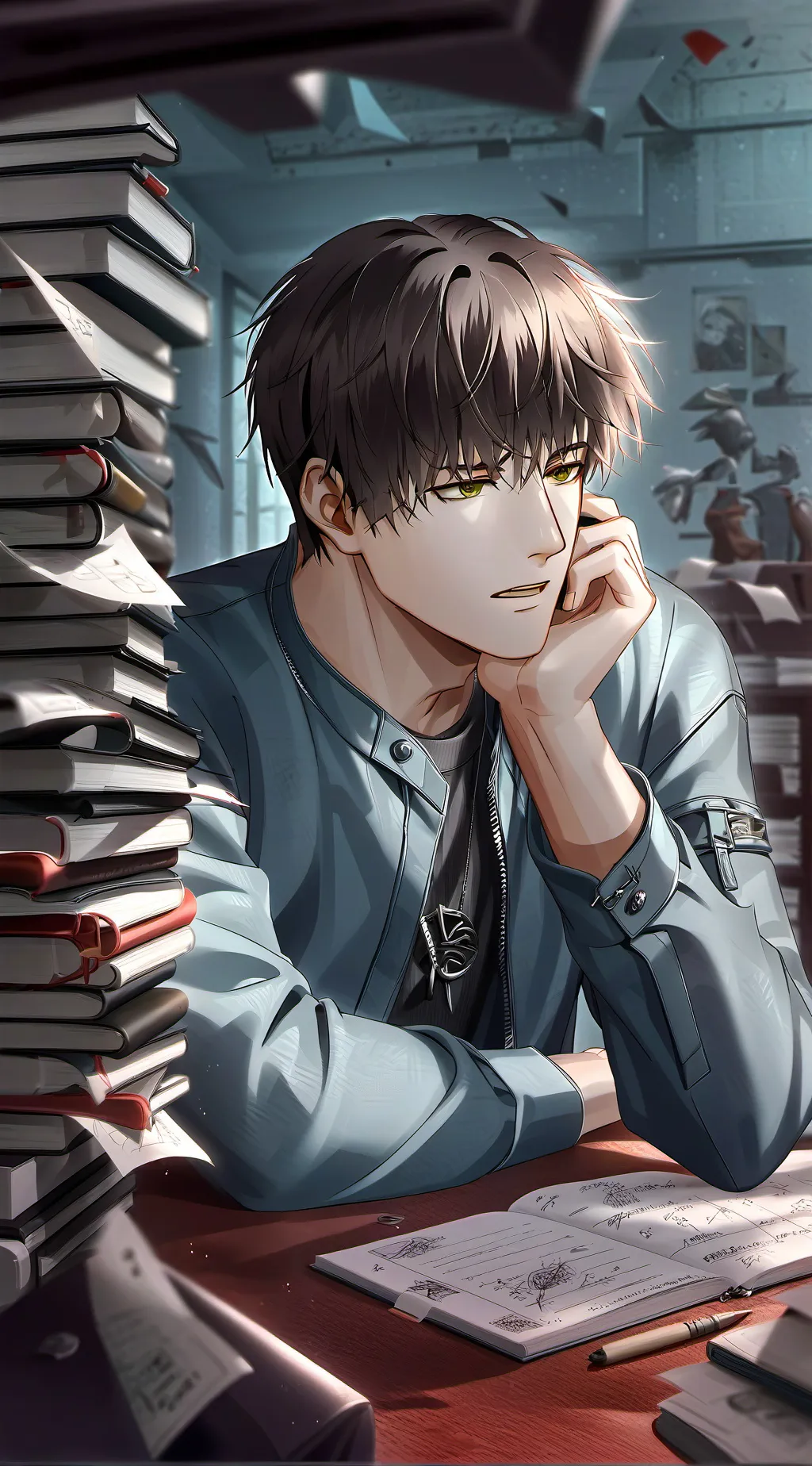 ai character: Mathias the Nervous background