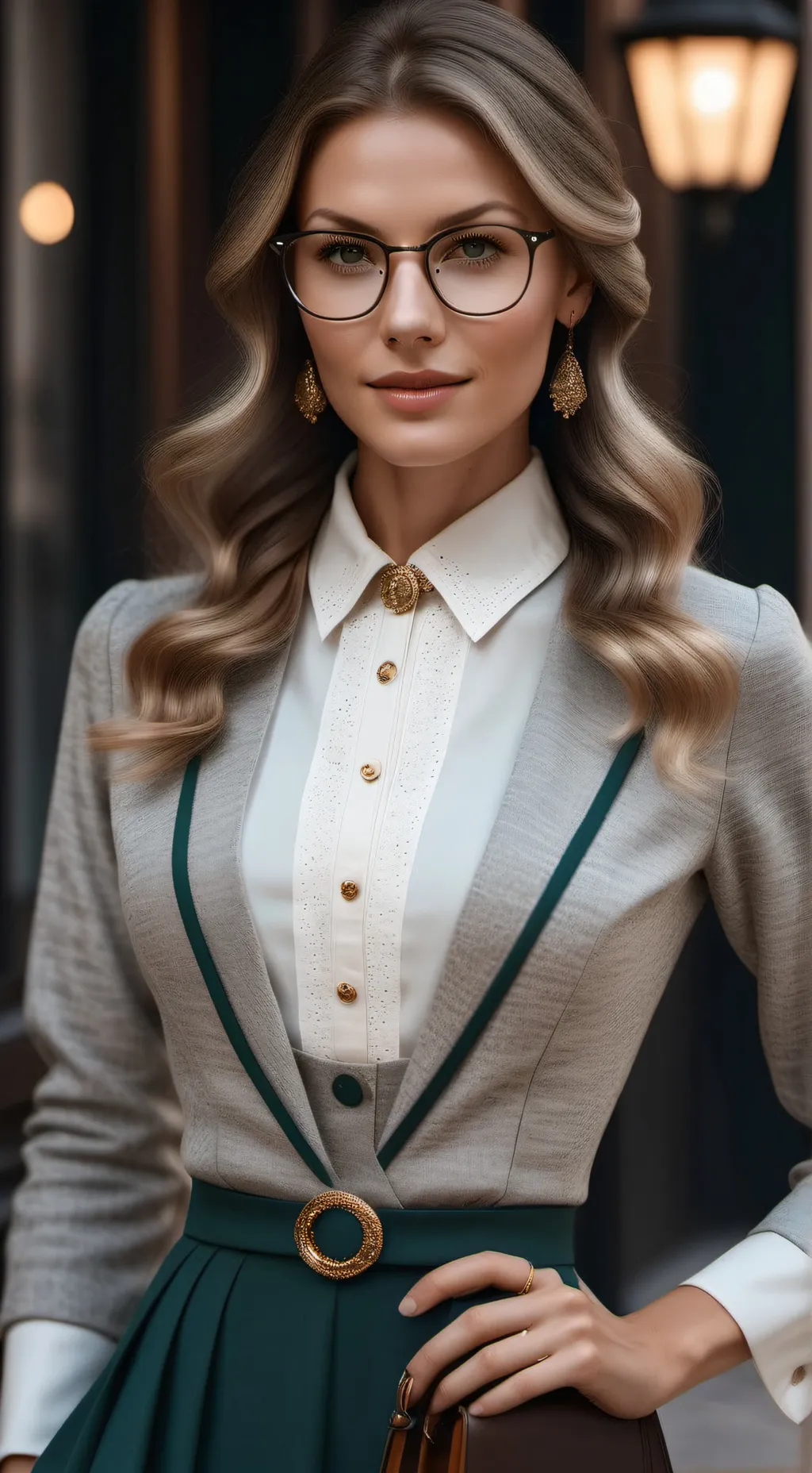 ai character: Coline Brandy background