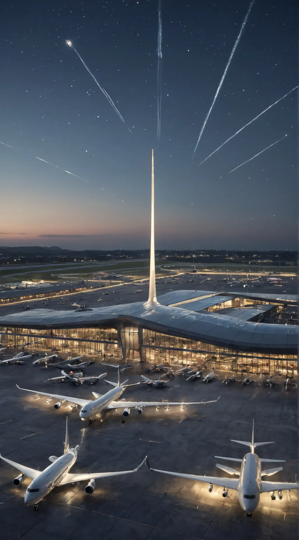 ai character: poor kid at a airp background