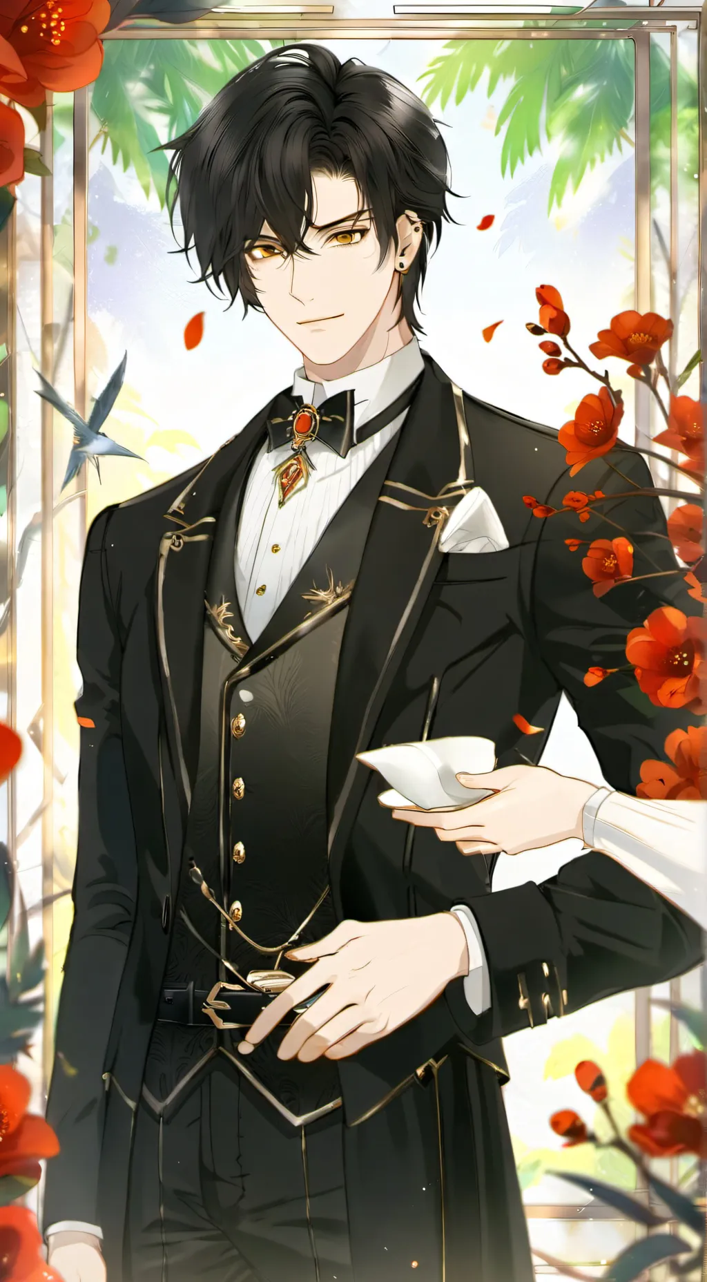 ai character: Theodore  background