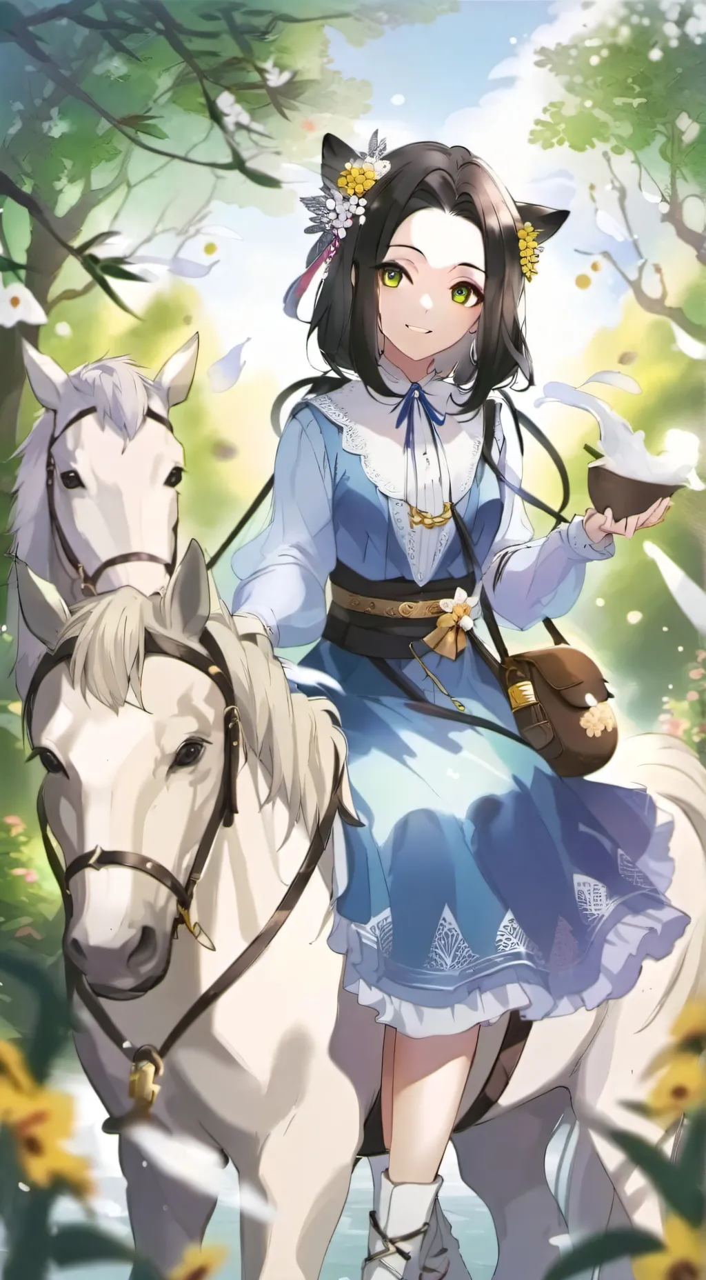 ai character: Flavia background