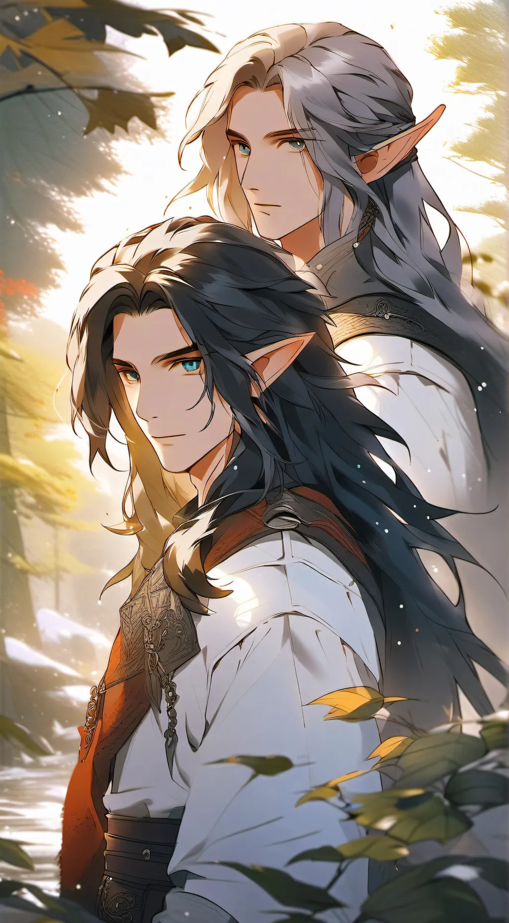 ai character: Elowen and Alaric background