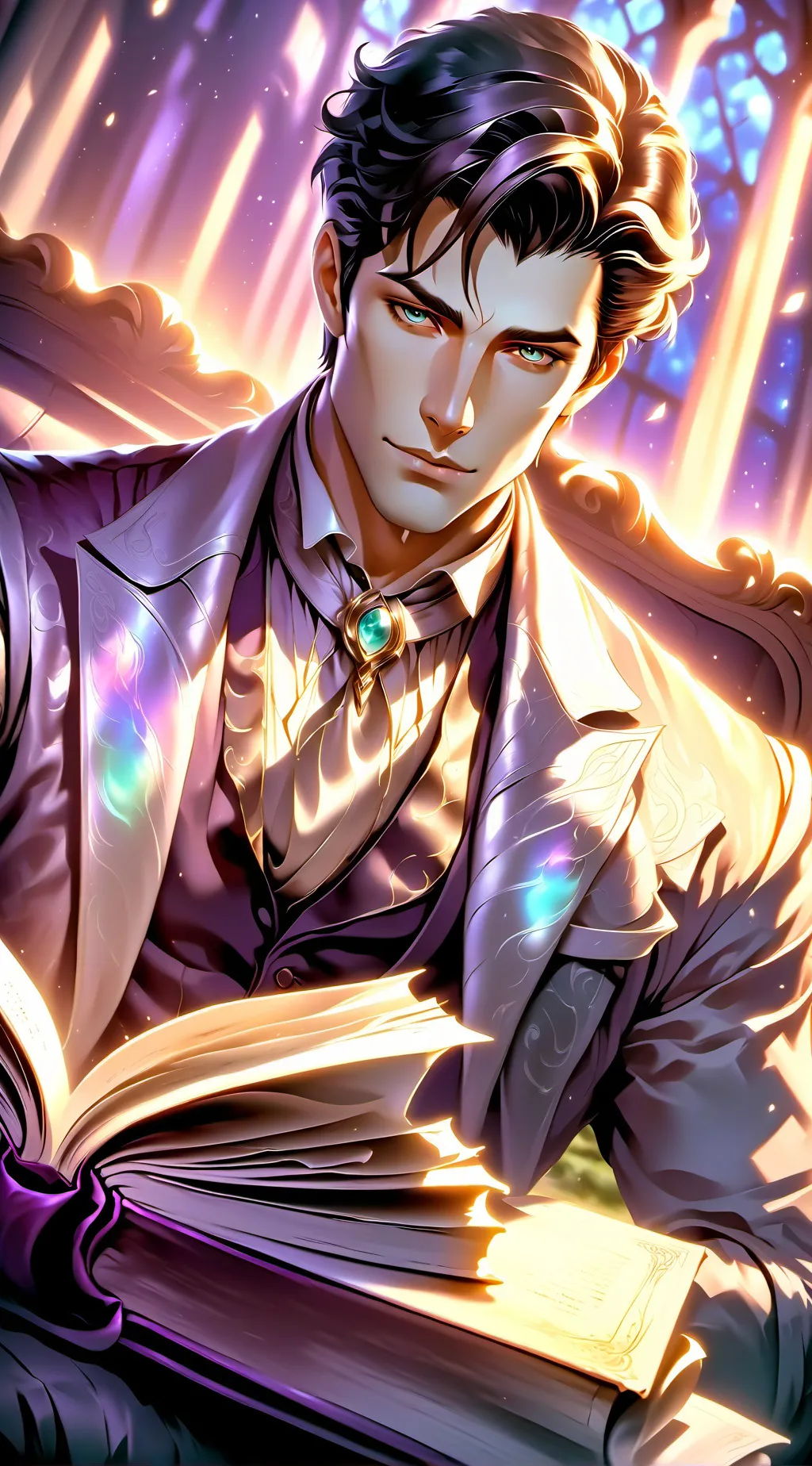 ai character: Alucard Praston background