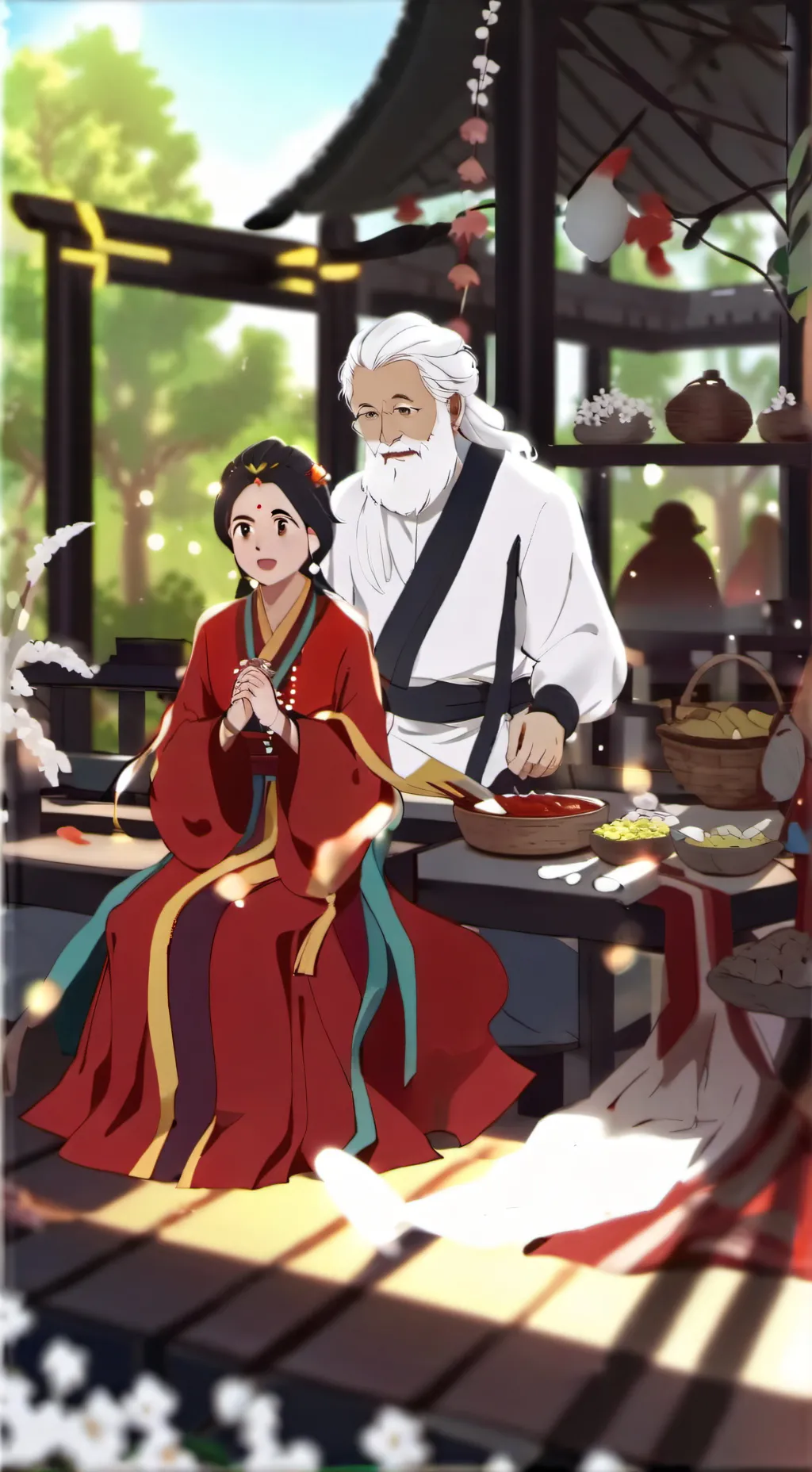 ai character: DW+my ocs background