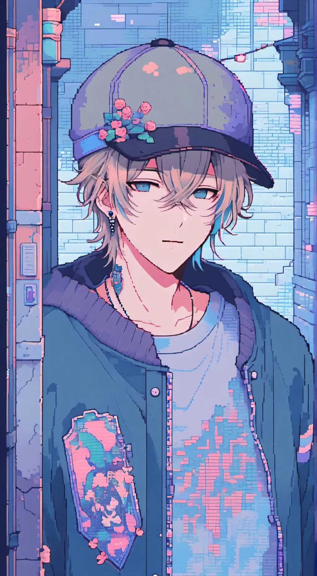 ai character: leon background