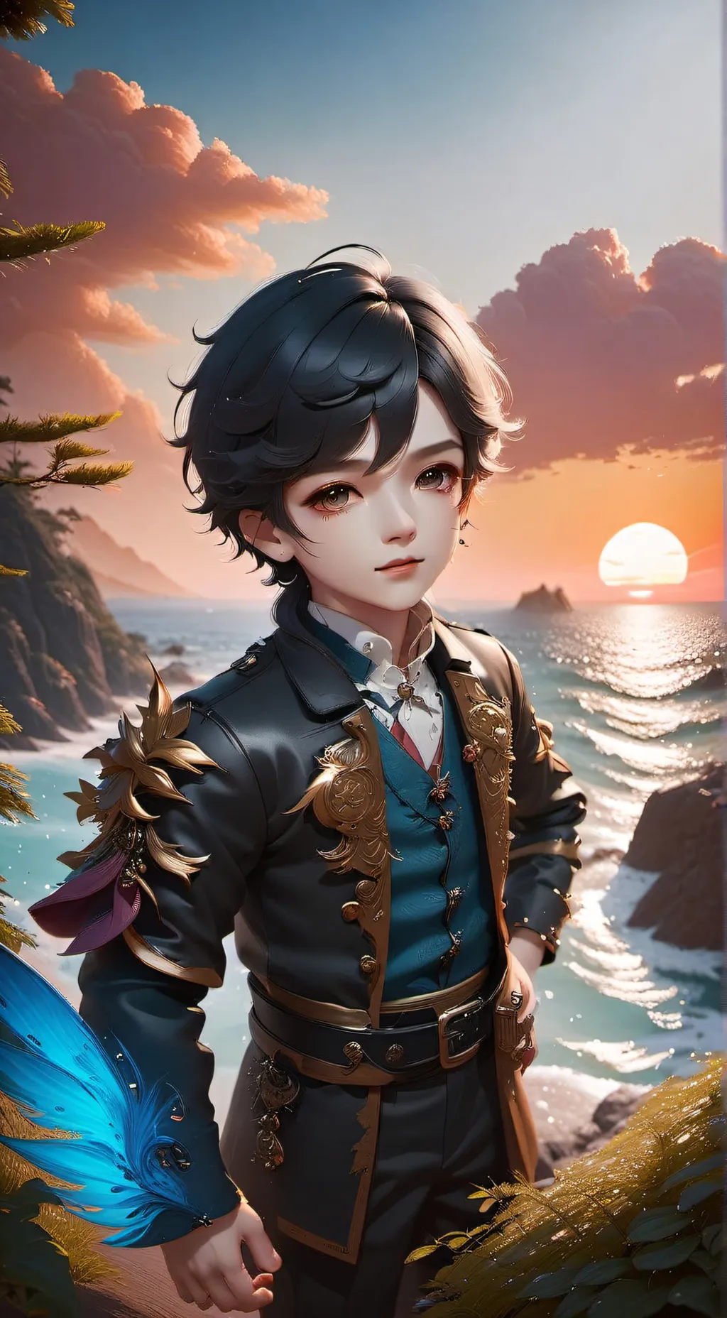 ai character: Sunblade background