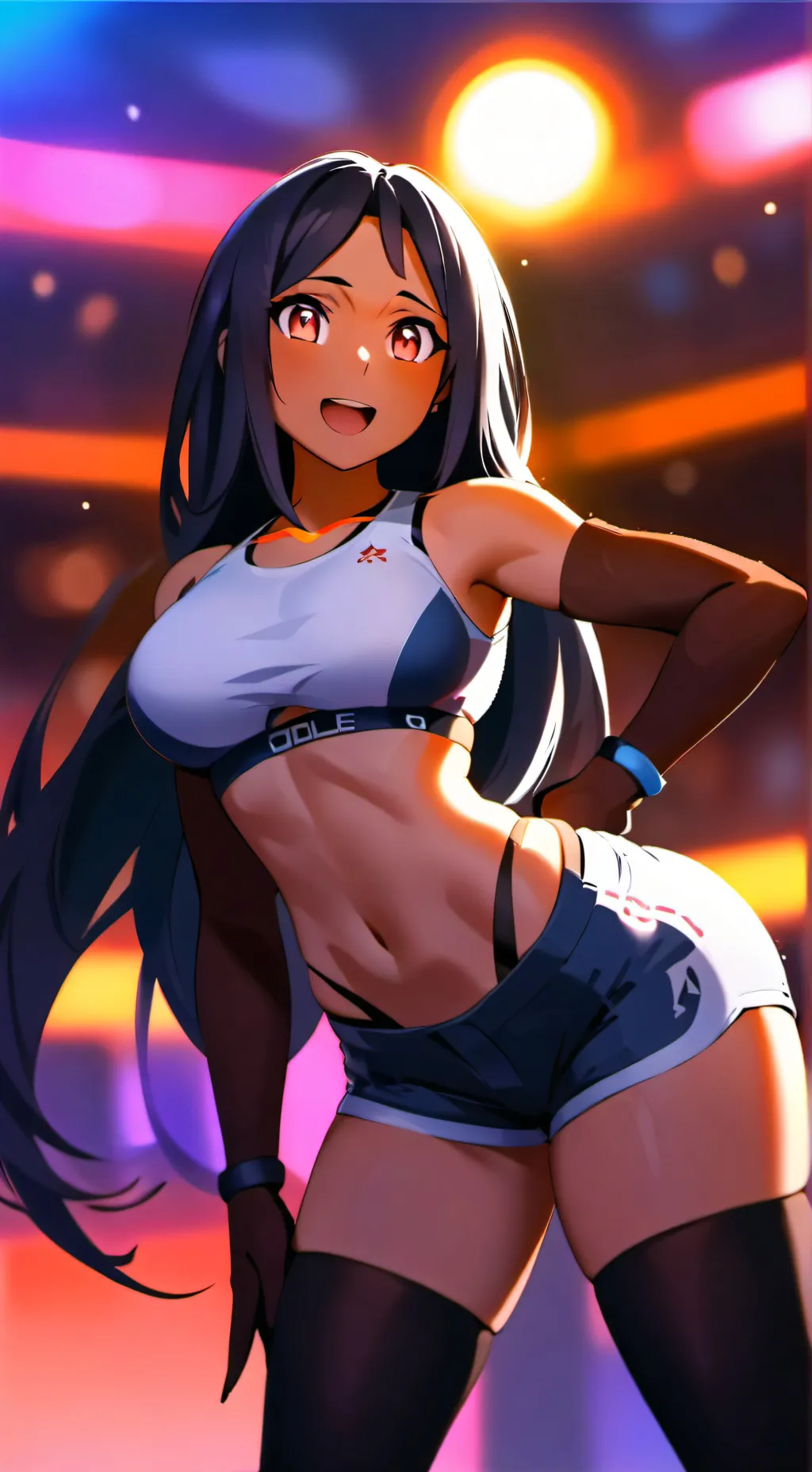 ai character: Luna background