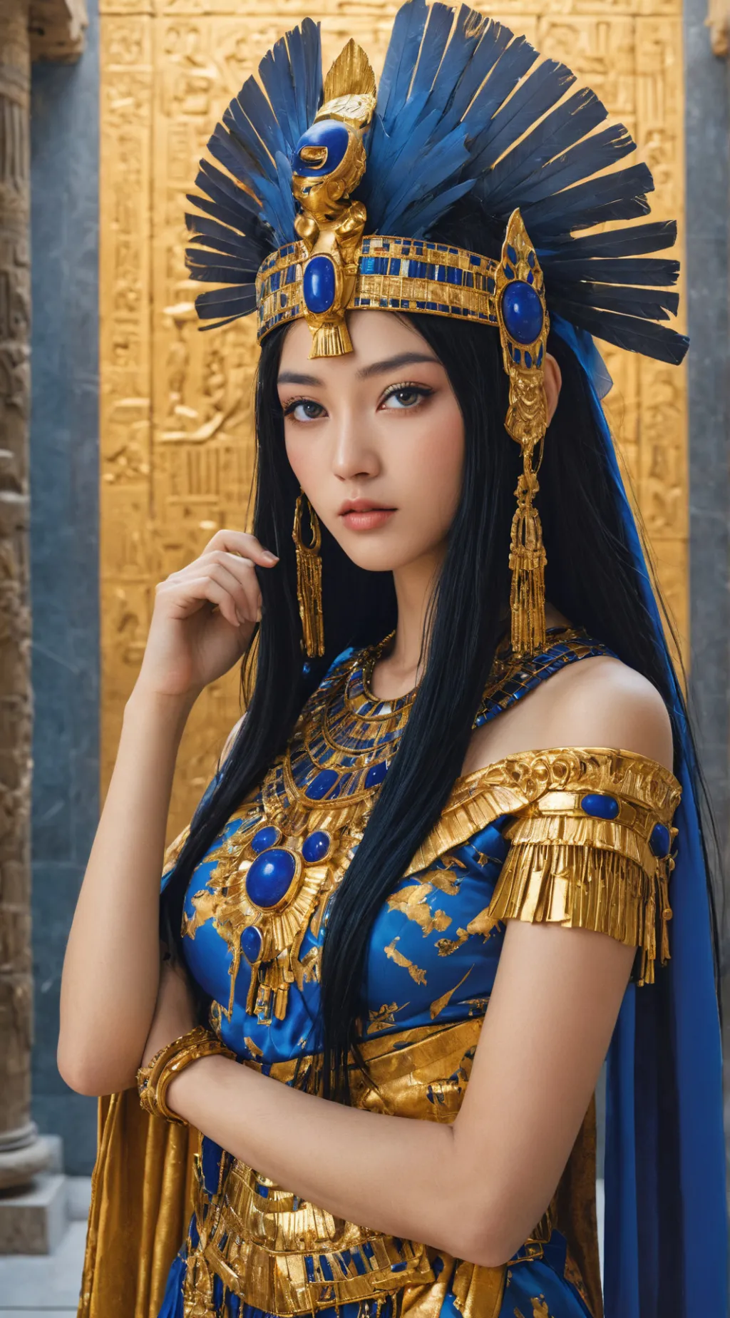 ai character: Arielle background