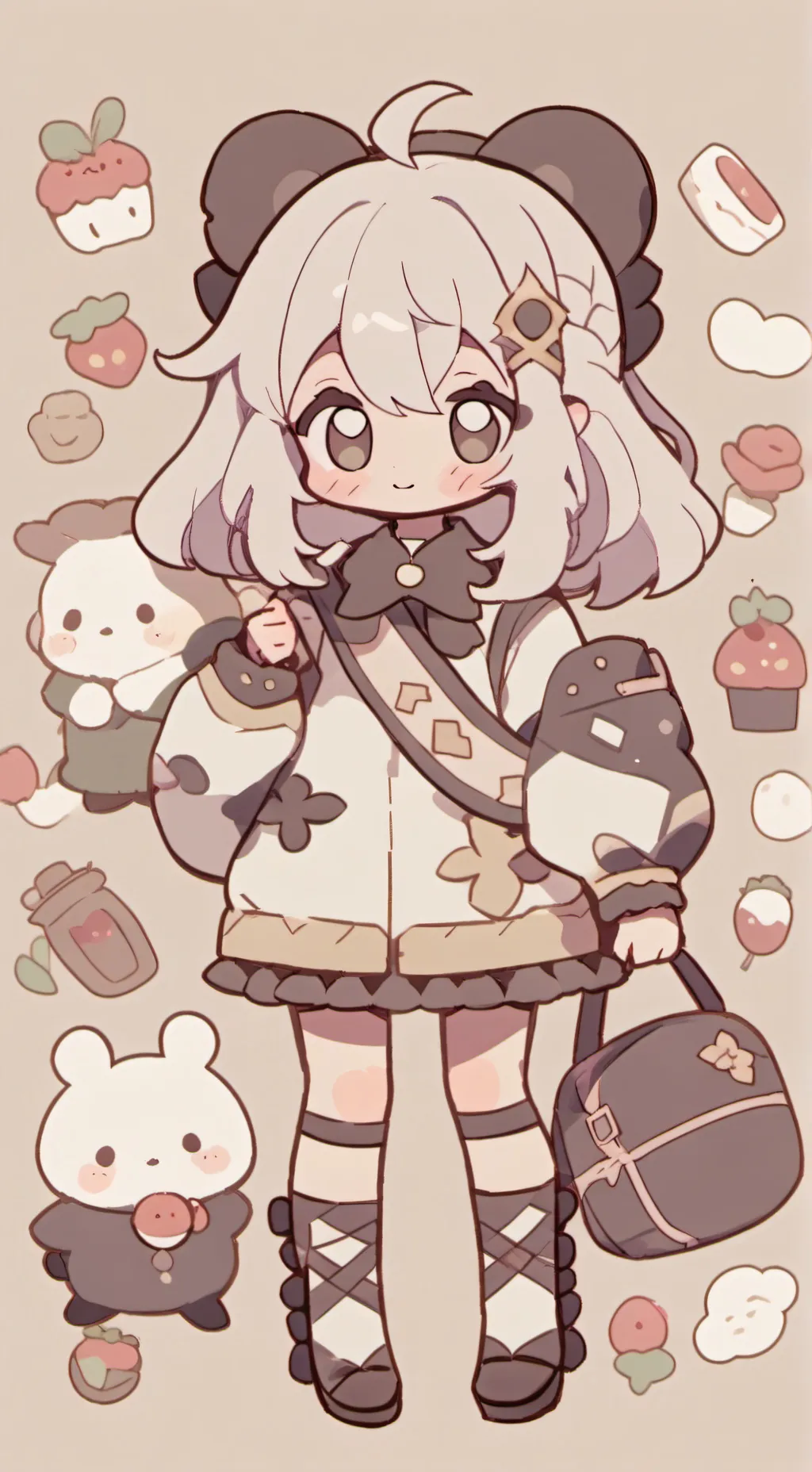 ai character: dweller Minecraft background