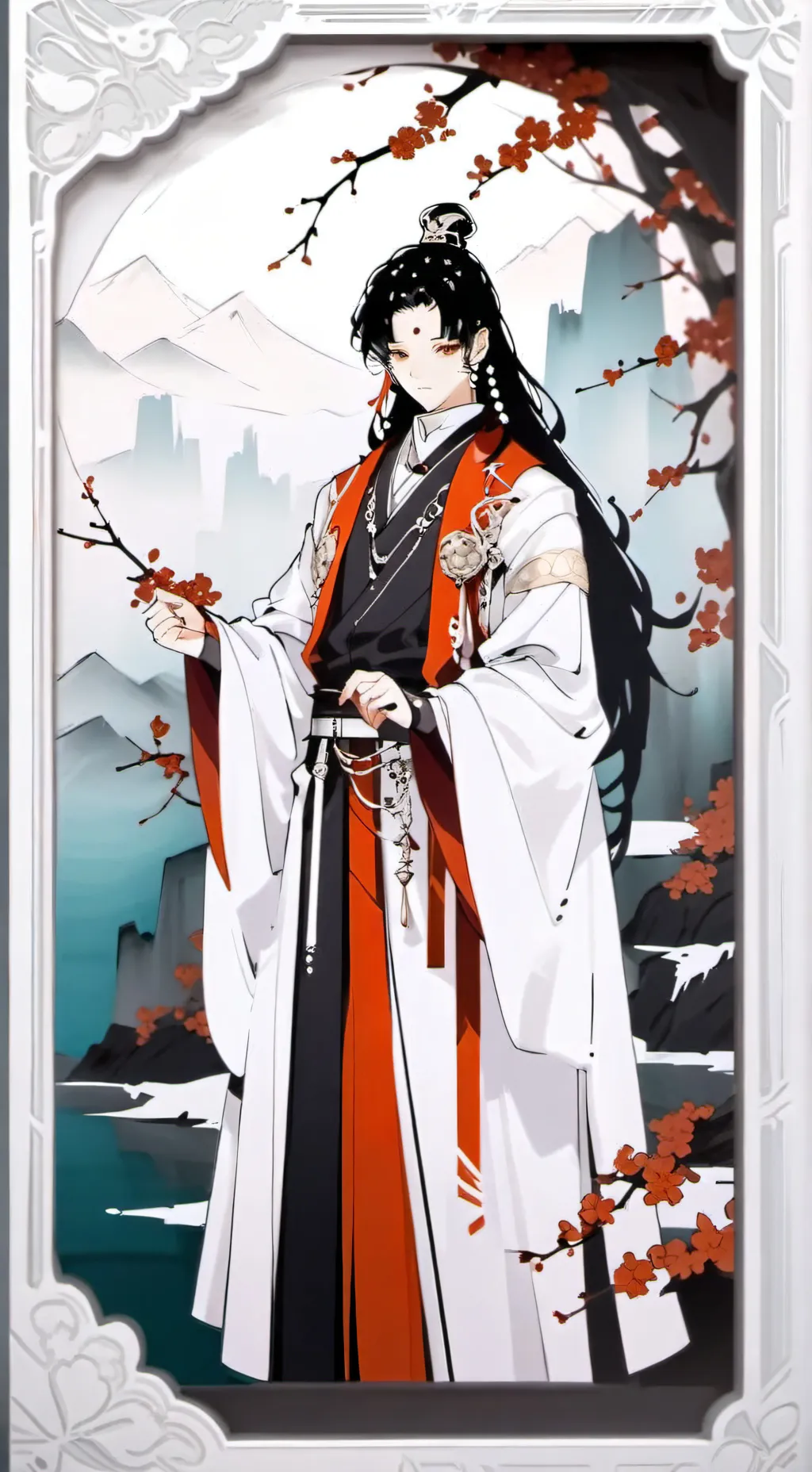 ai character: Fight with muzan background