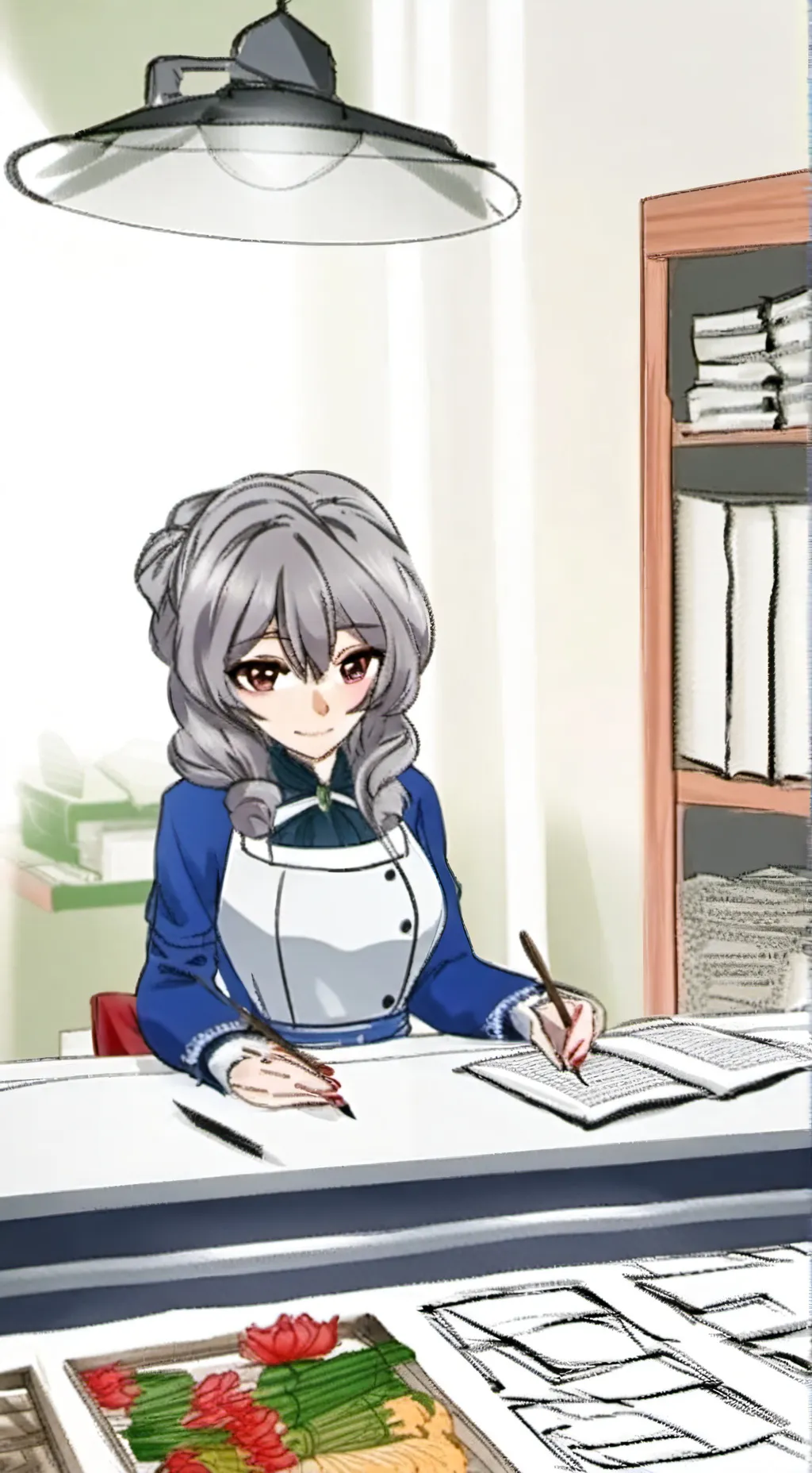 ai character: босс вася background