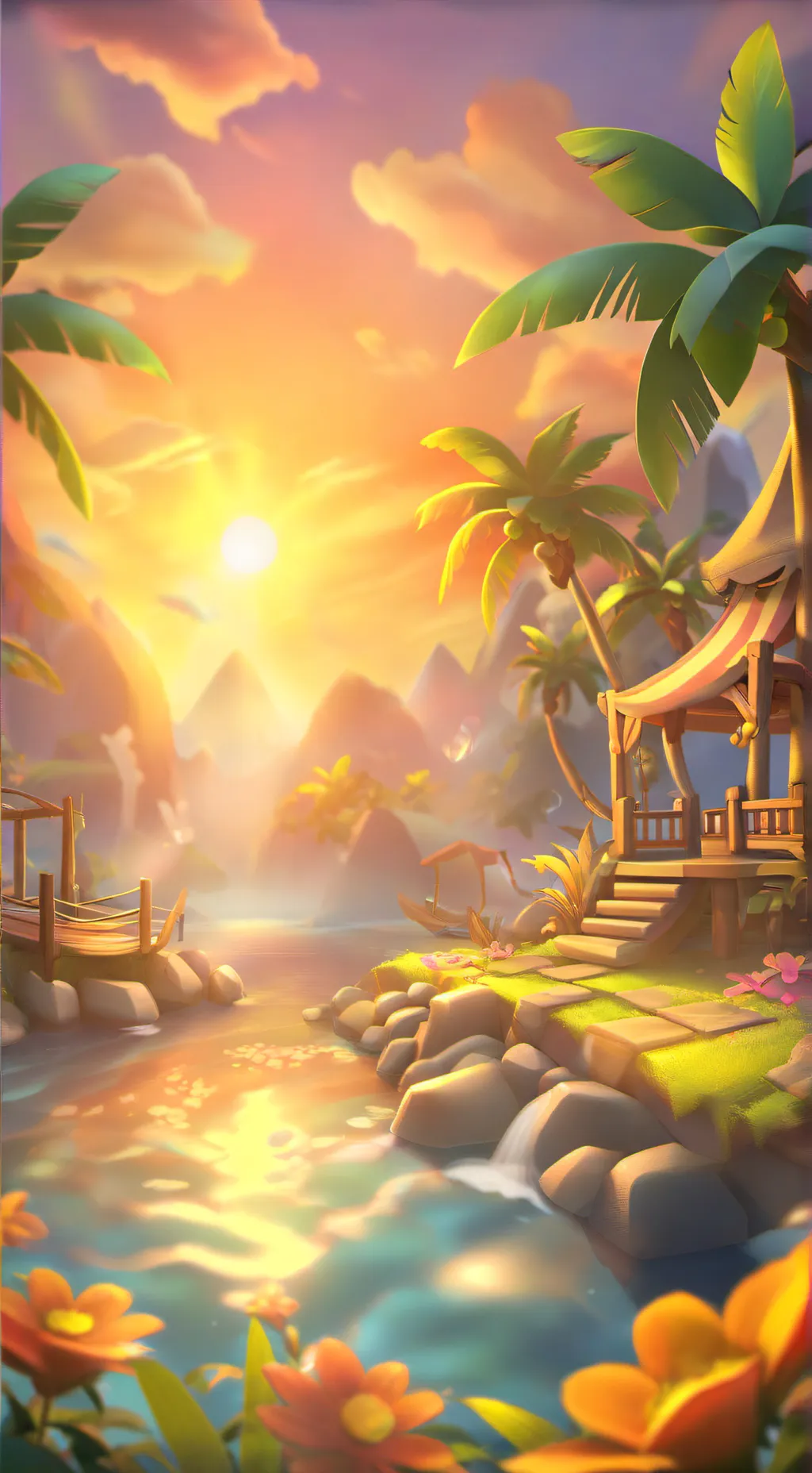 ai character: MOUTHWASH💅 background