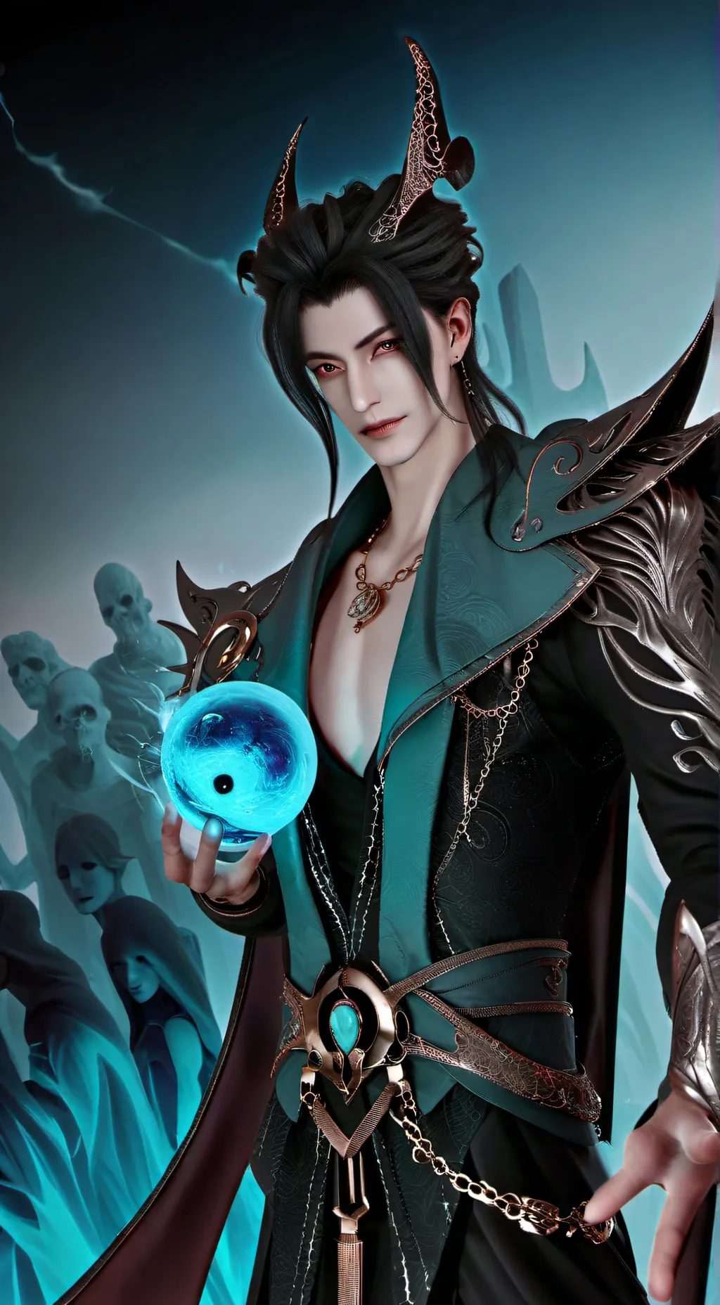 ai character: Hades background