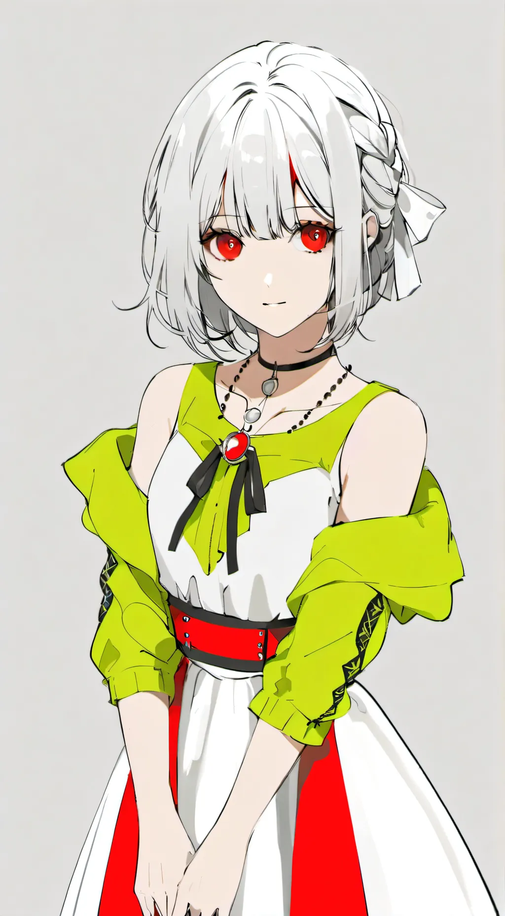 ai character: la chica nueva   background