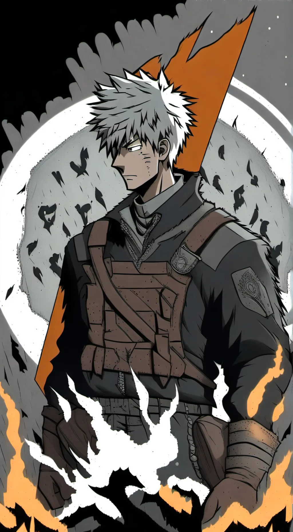 ai character: Bakugo background