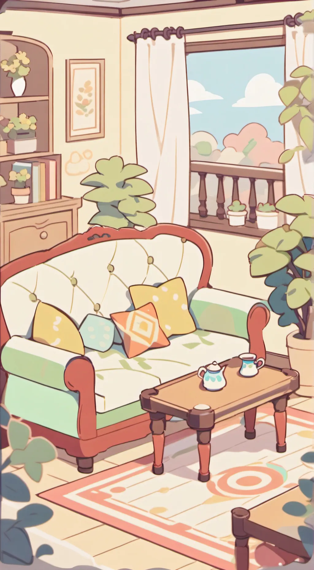 ai character: shadow and echo background