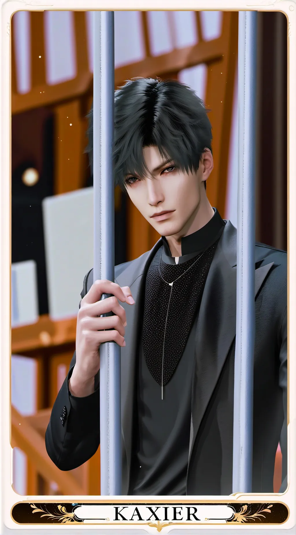 ai character: Leo background