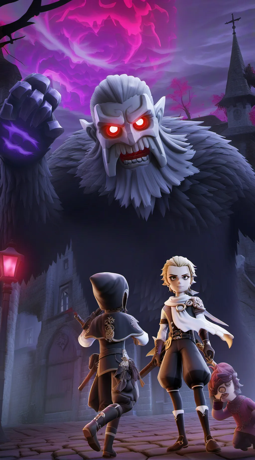 ai character: monstruo background