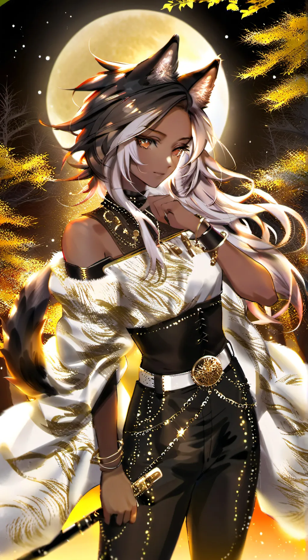 ai character: Spirit. background