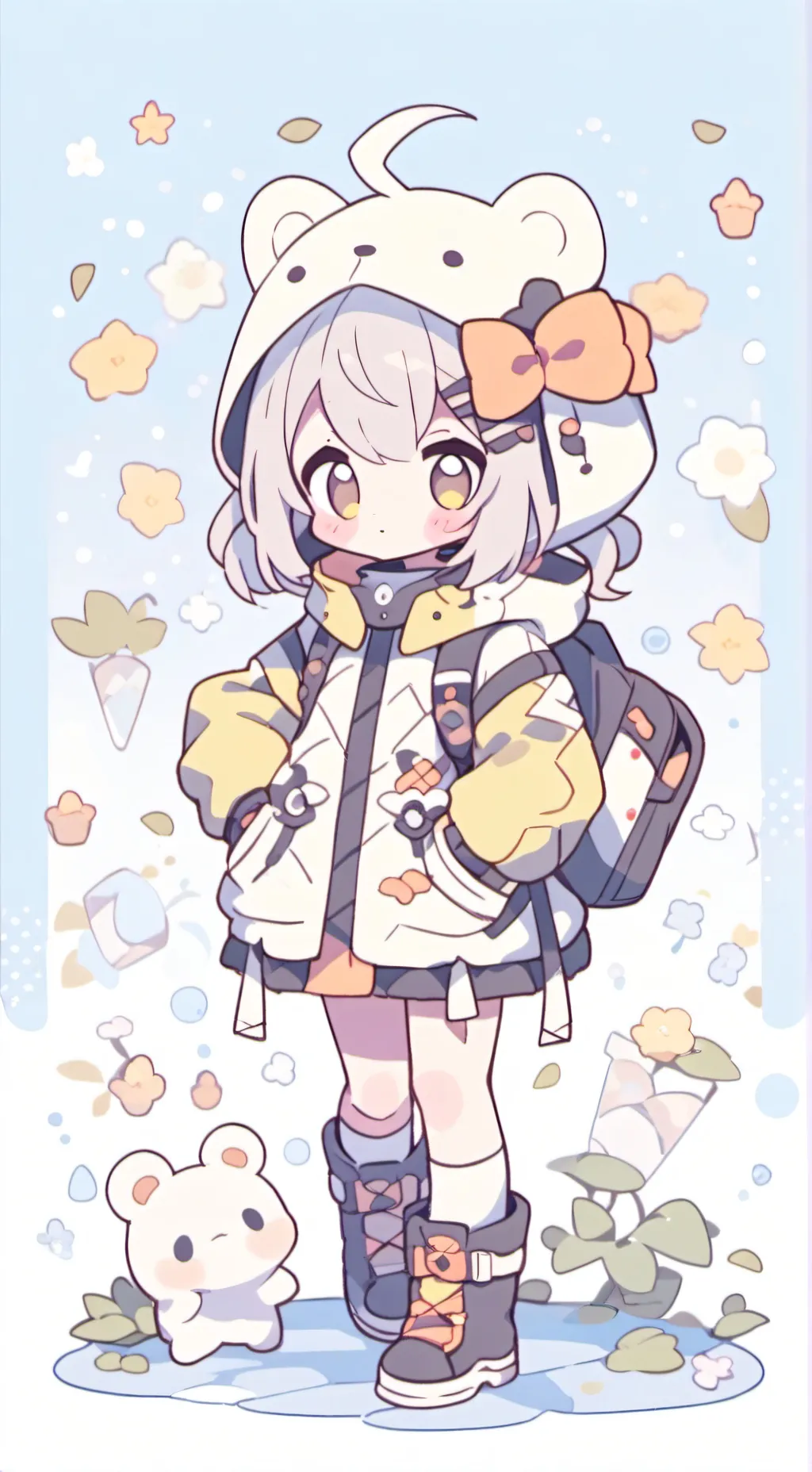 ai character: OMG TYSM background