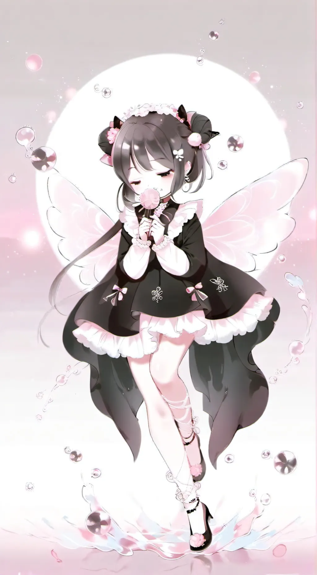 ai character: 1 клашка background