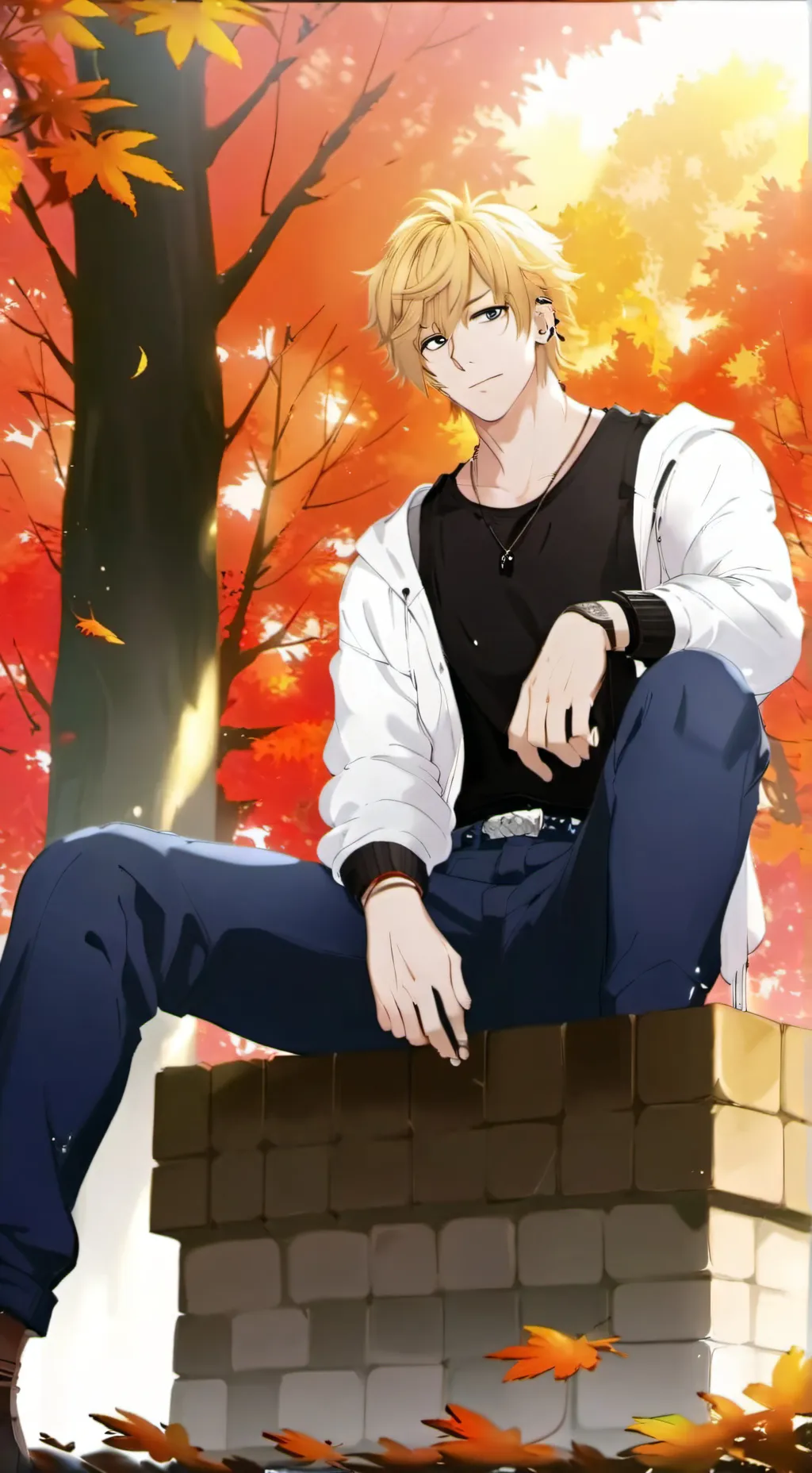 ai character: Mha I-Island background