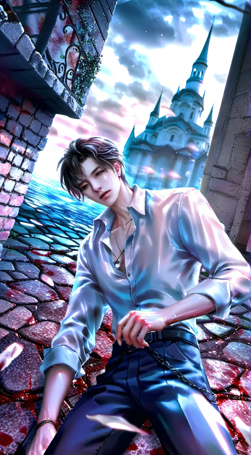 ai character: Tadachi Hatake  background