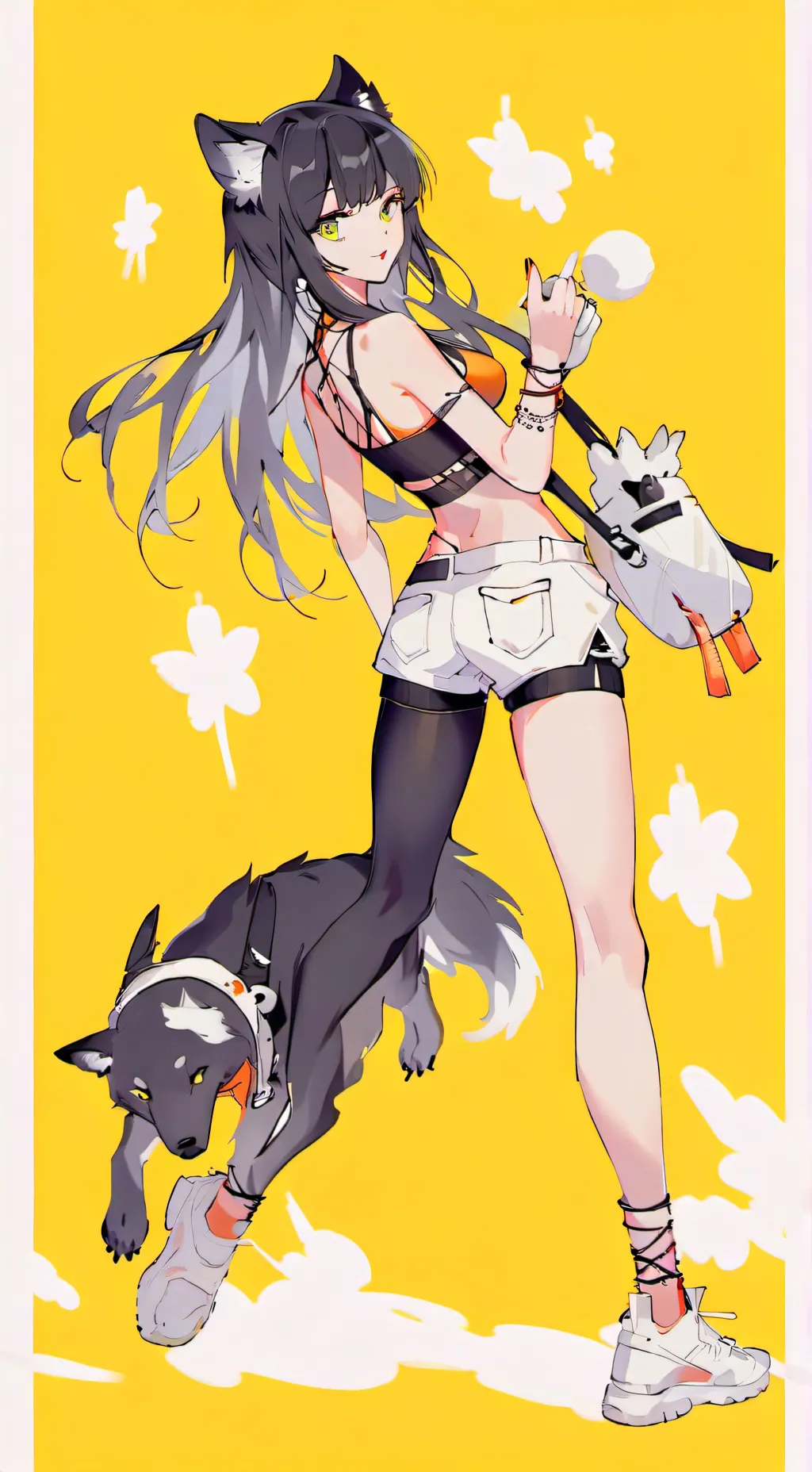 ai character: ... background