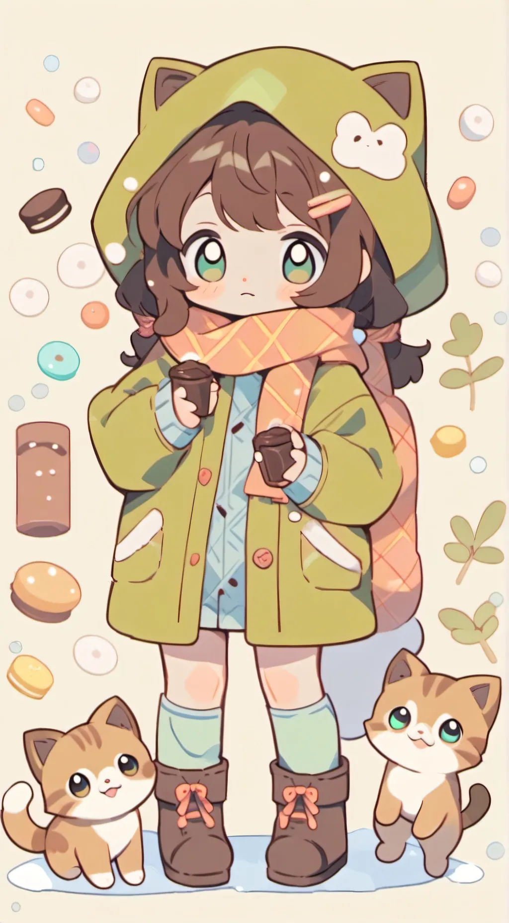 ai character: Maize❤️ background
