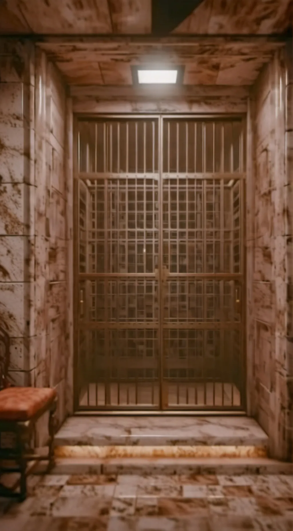 ai character: cell of pain background