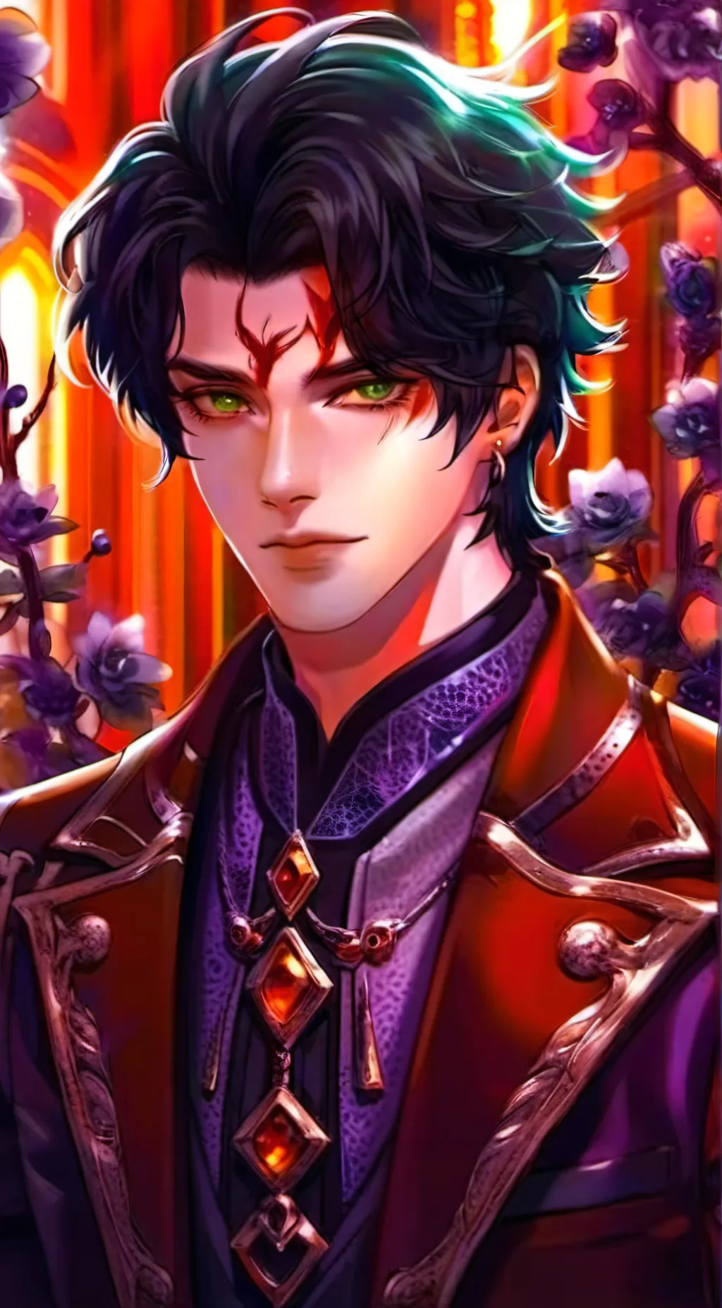 ai character: My inner demons background