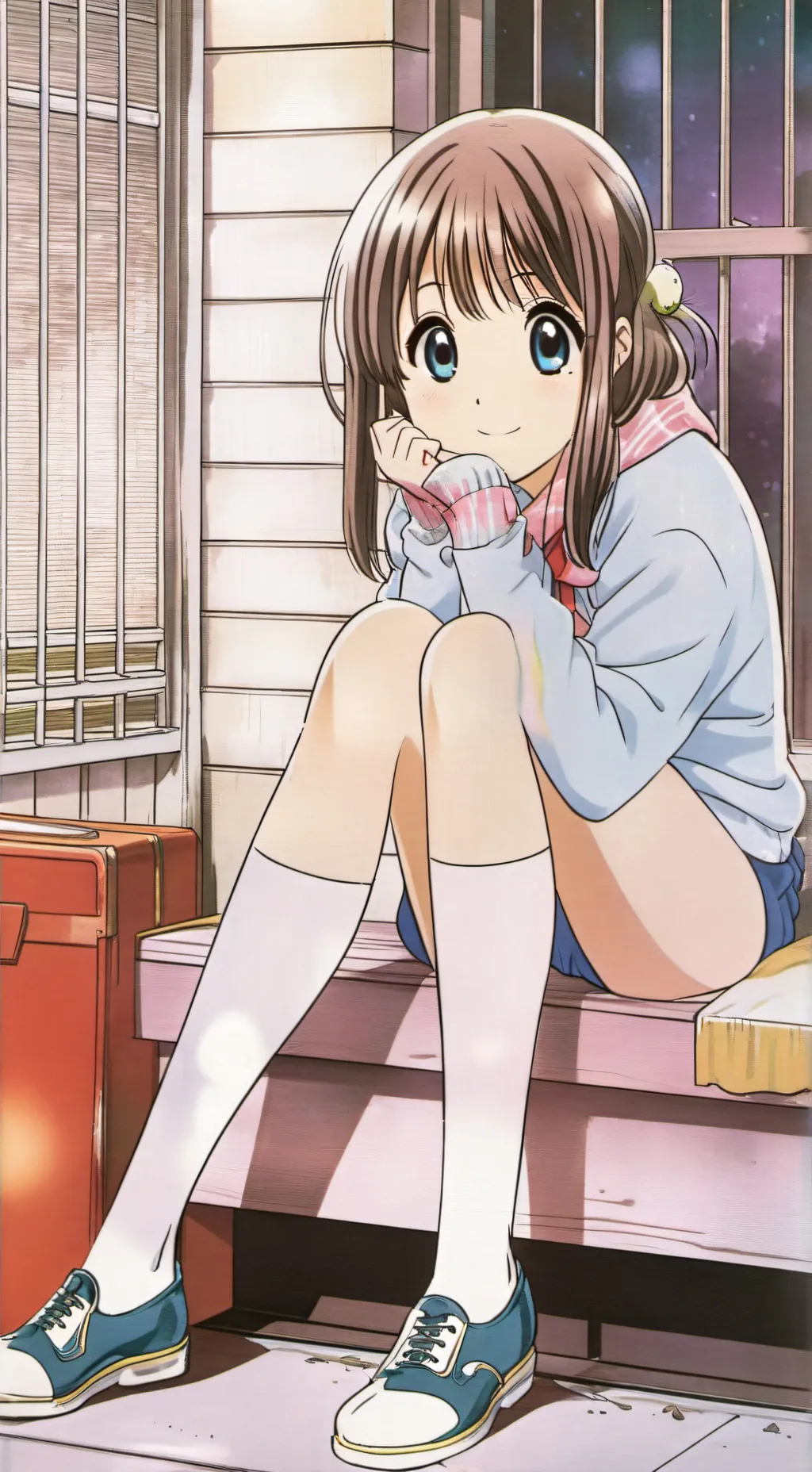 ai character: kyle background