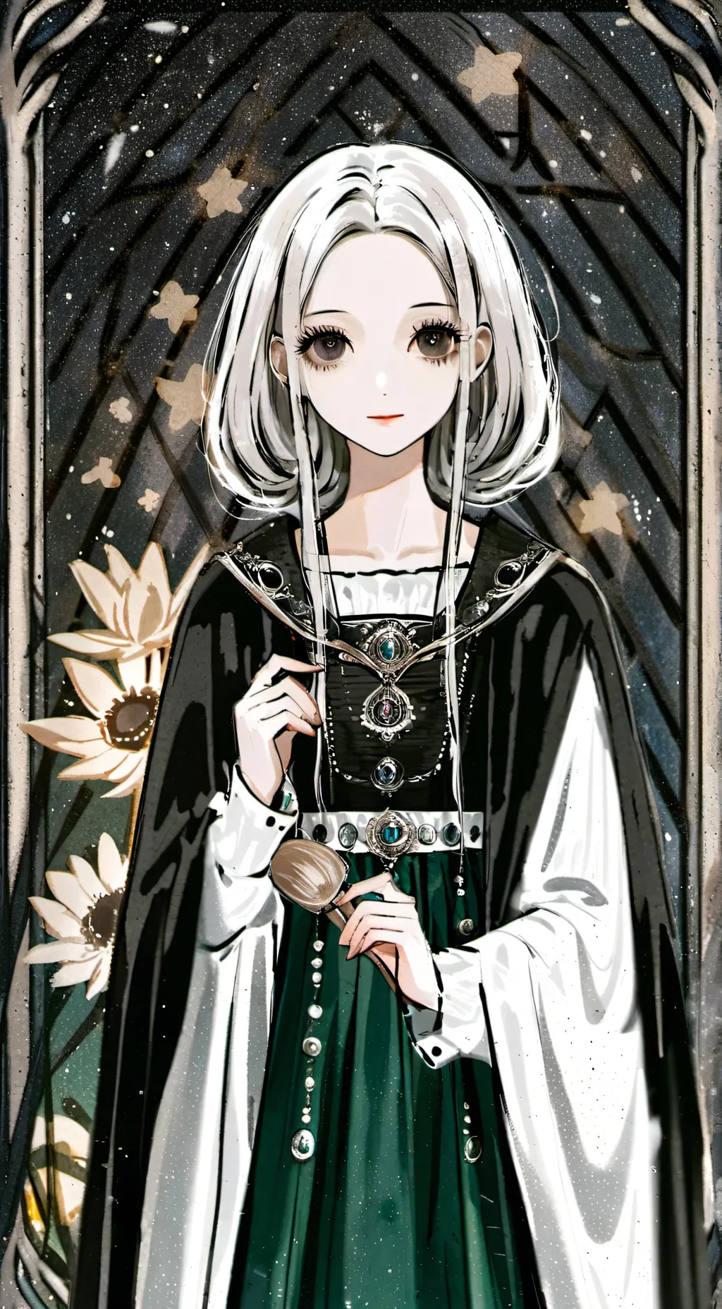 ai character: Luna background