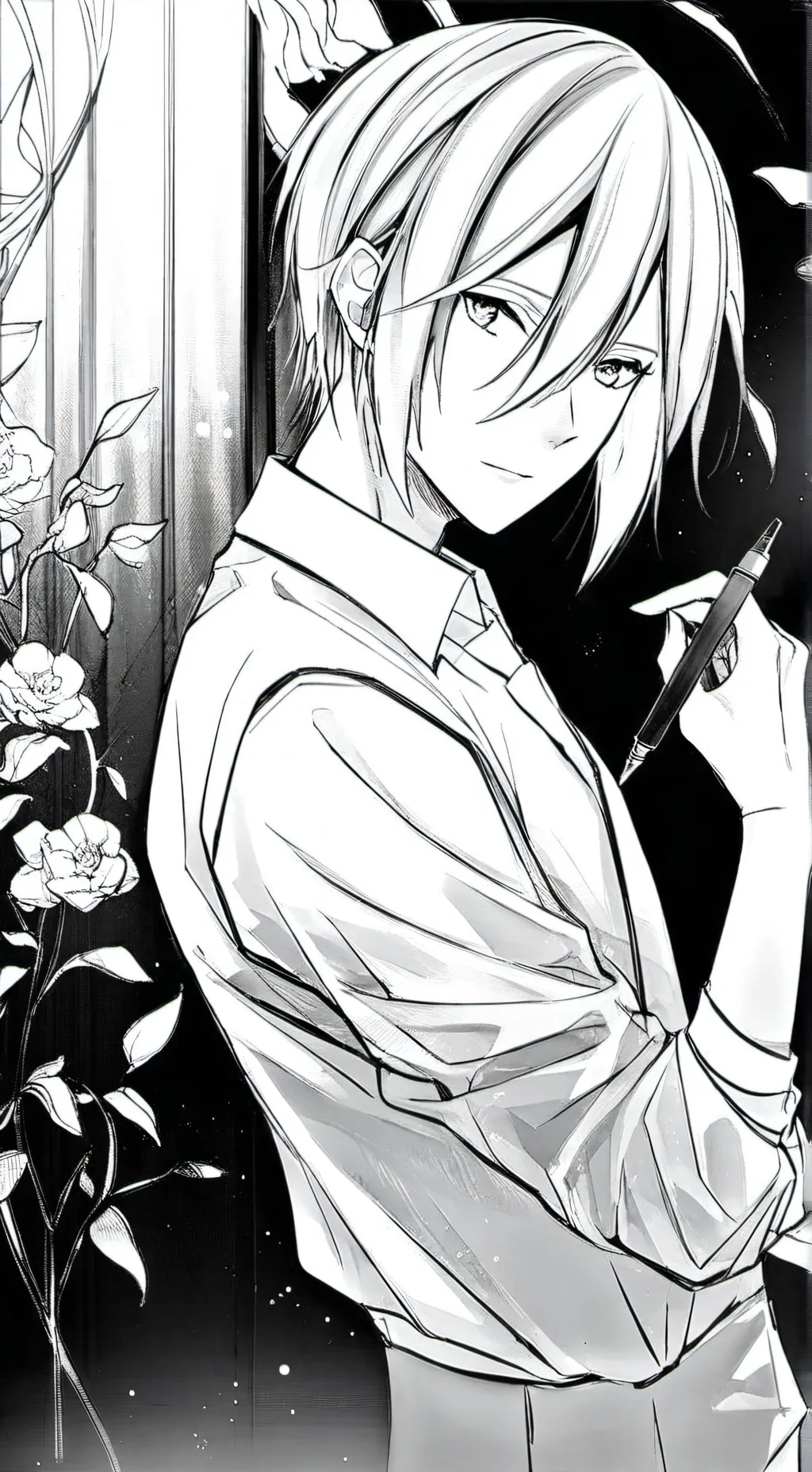 ai character: Кирил  background