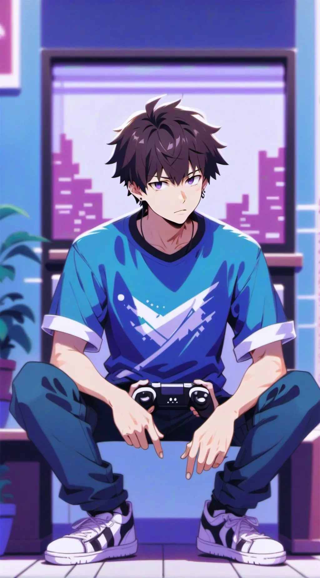 ai character: gabriel background