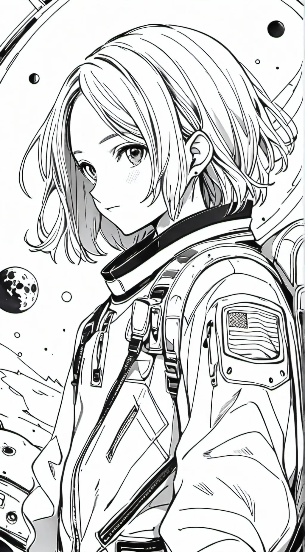 ai character: blanche  background