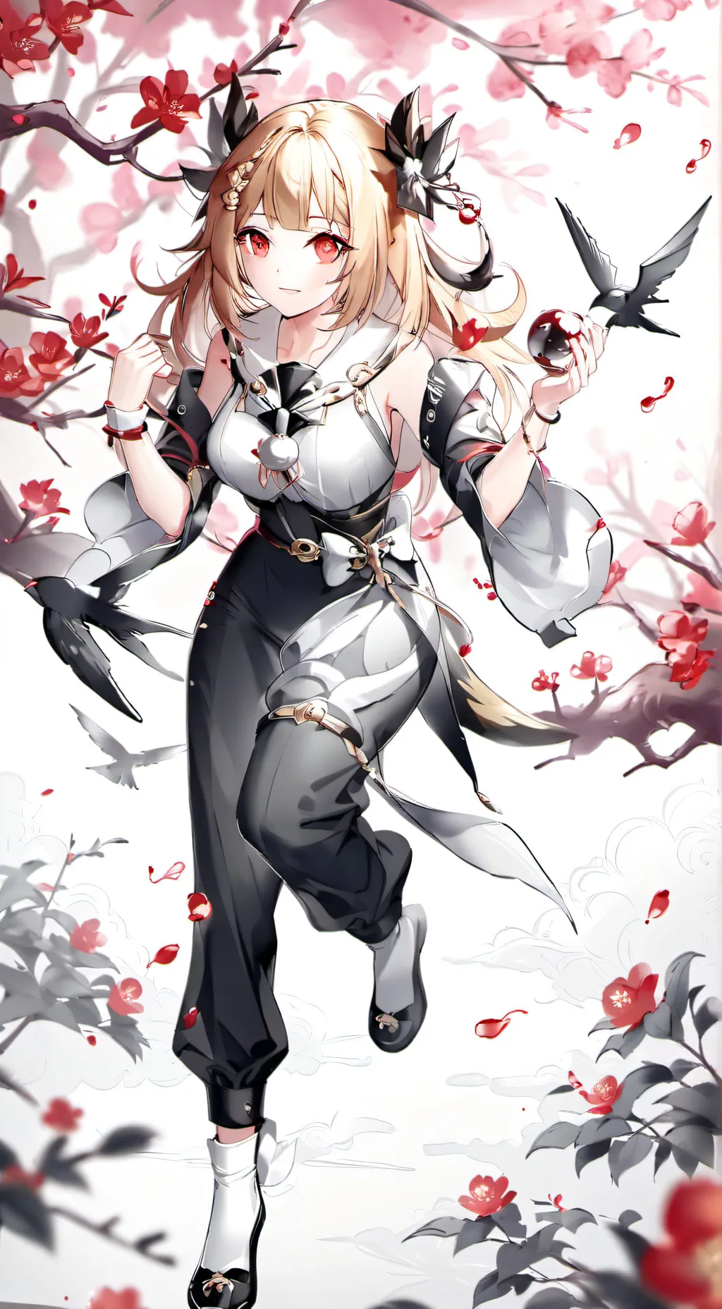 ai character: Yuki  background