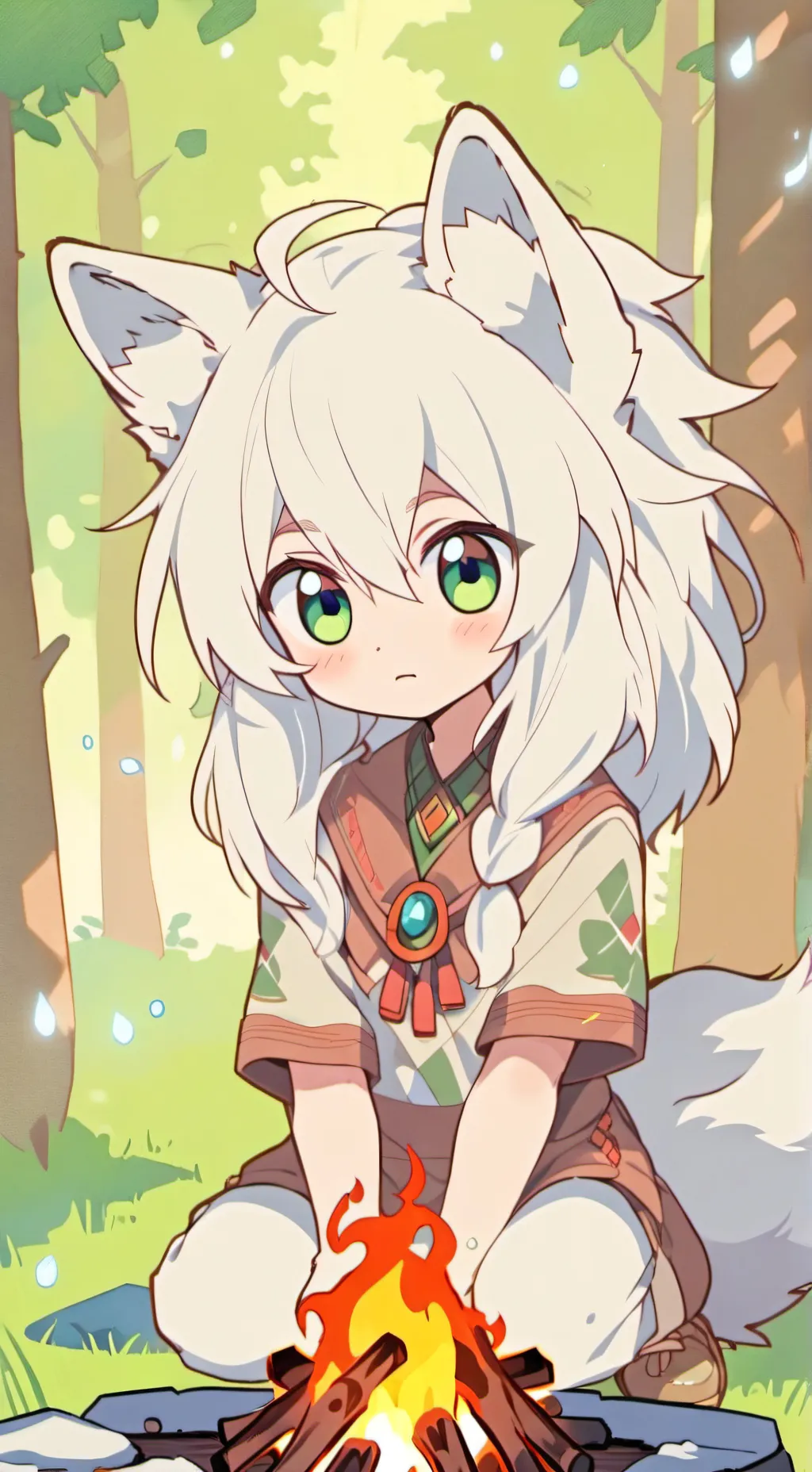 ai character: Lury background