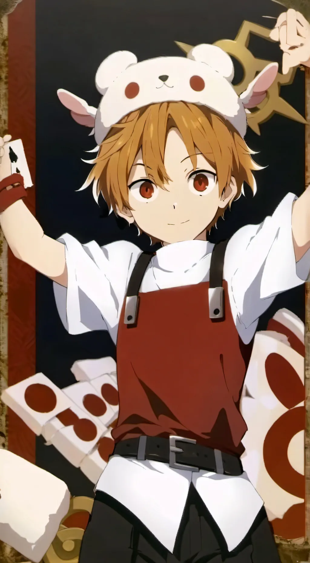 ai character: Demos Slayer  background