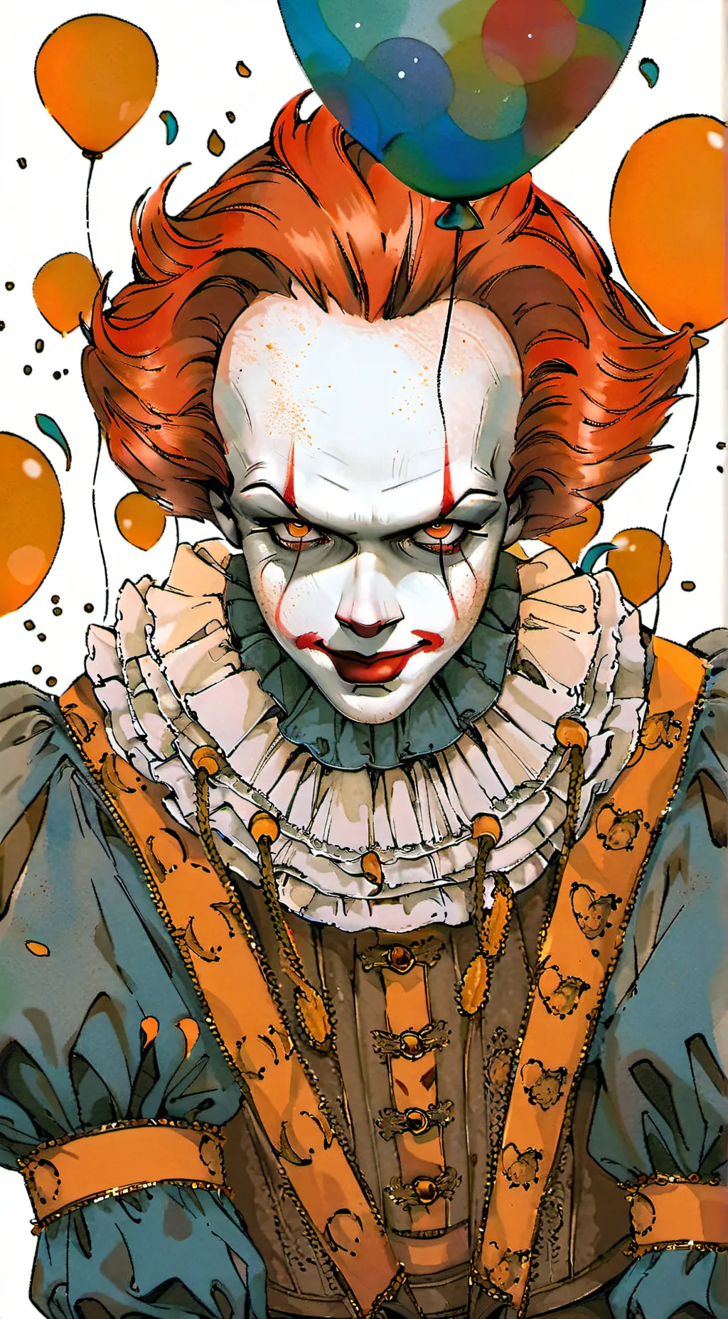 ai character: THE LOSER CLUB🎈 background