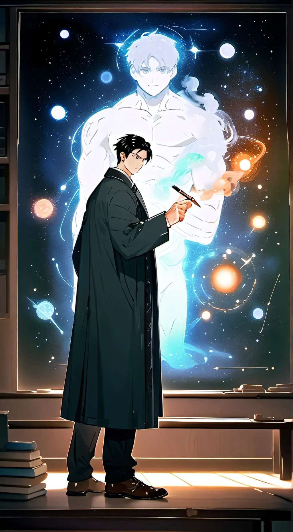 ai character: hogwarts  background