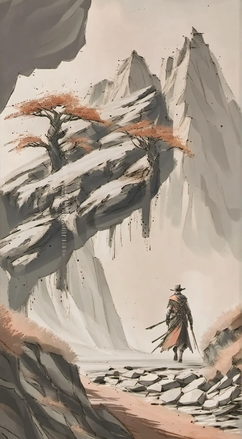 ai character: Forsaken remake background