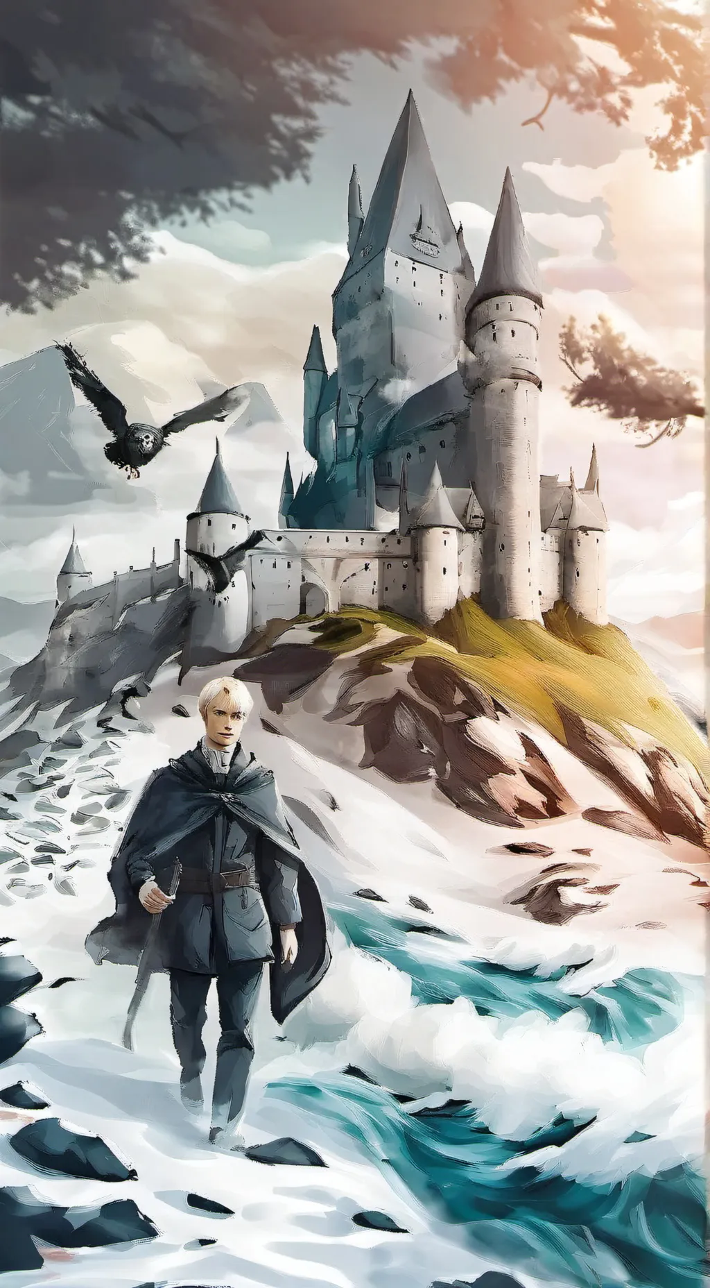 ai character: Draco Malfoy  background