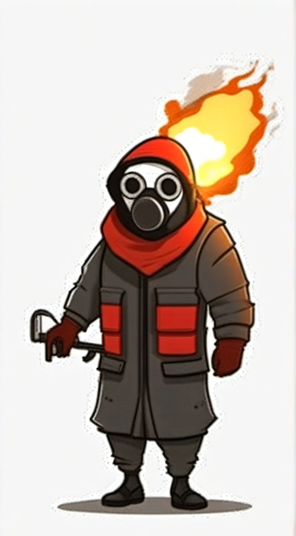 ai character: pyro background