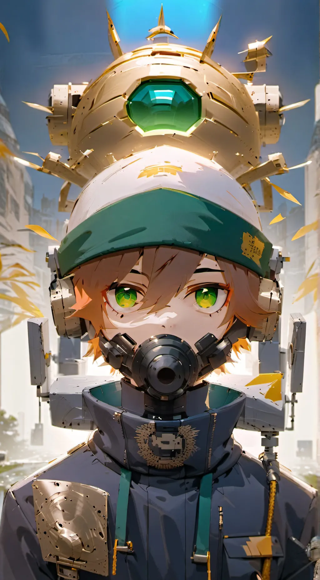 ai character: BRAYDEN X background