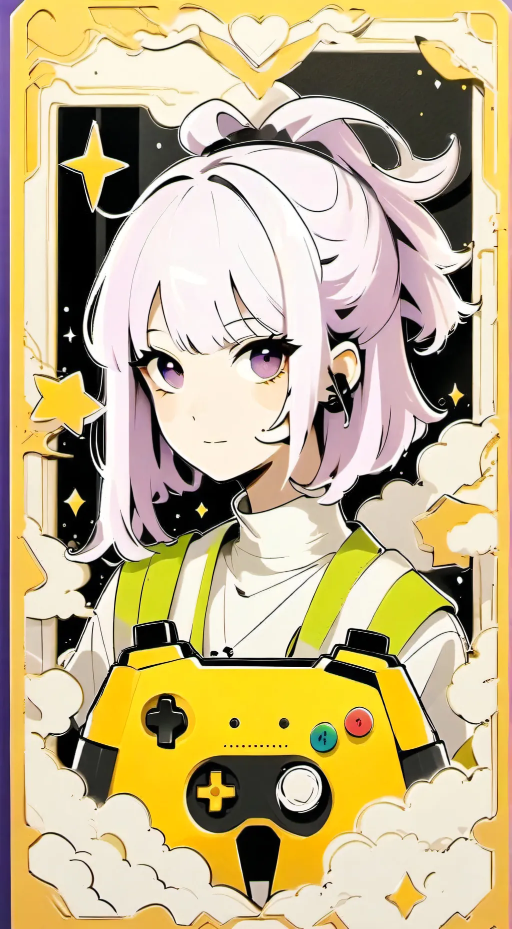 ai character: Mina background