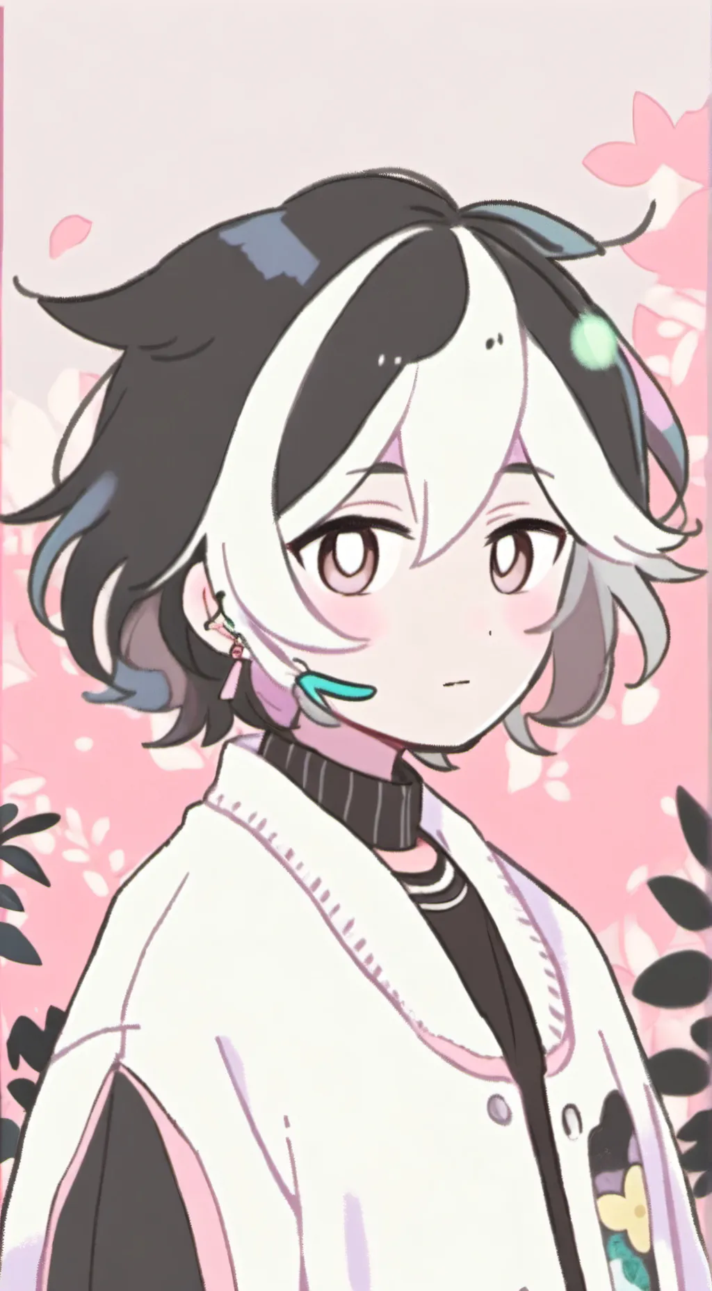 ai character: haaiiii background