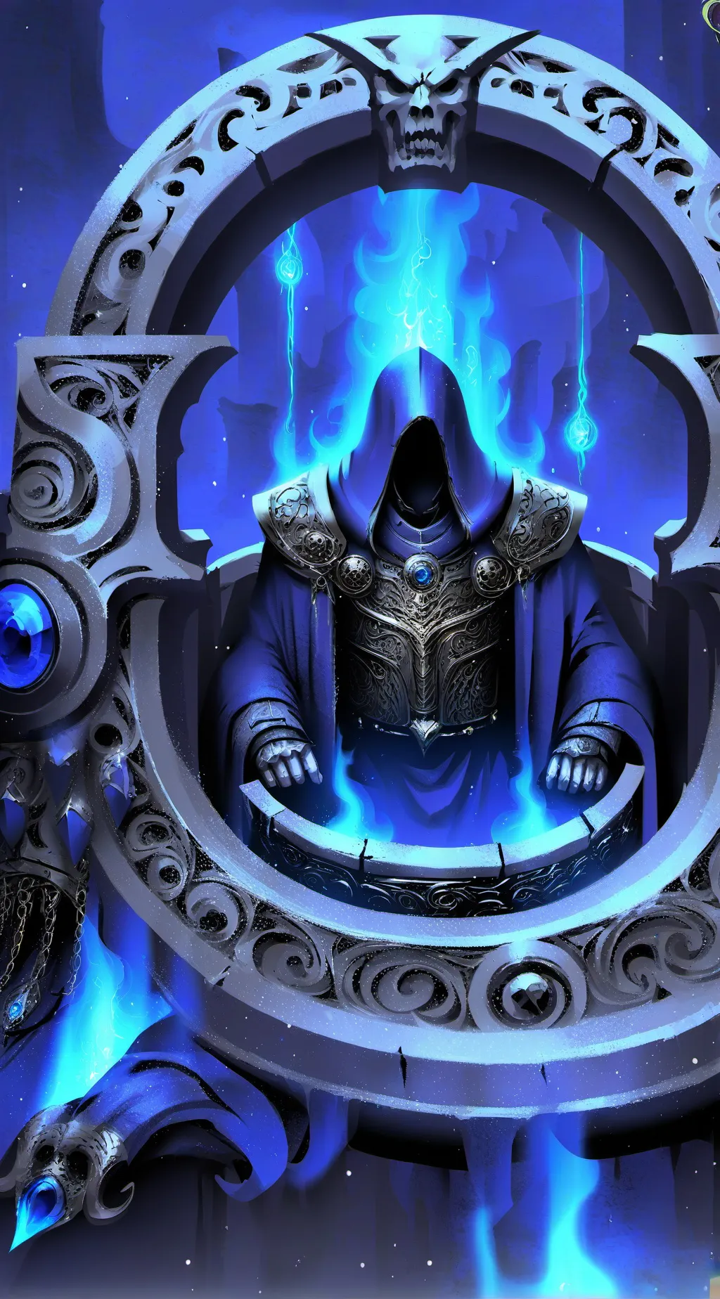 Talkie AI - Chat with blue reaper